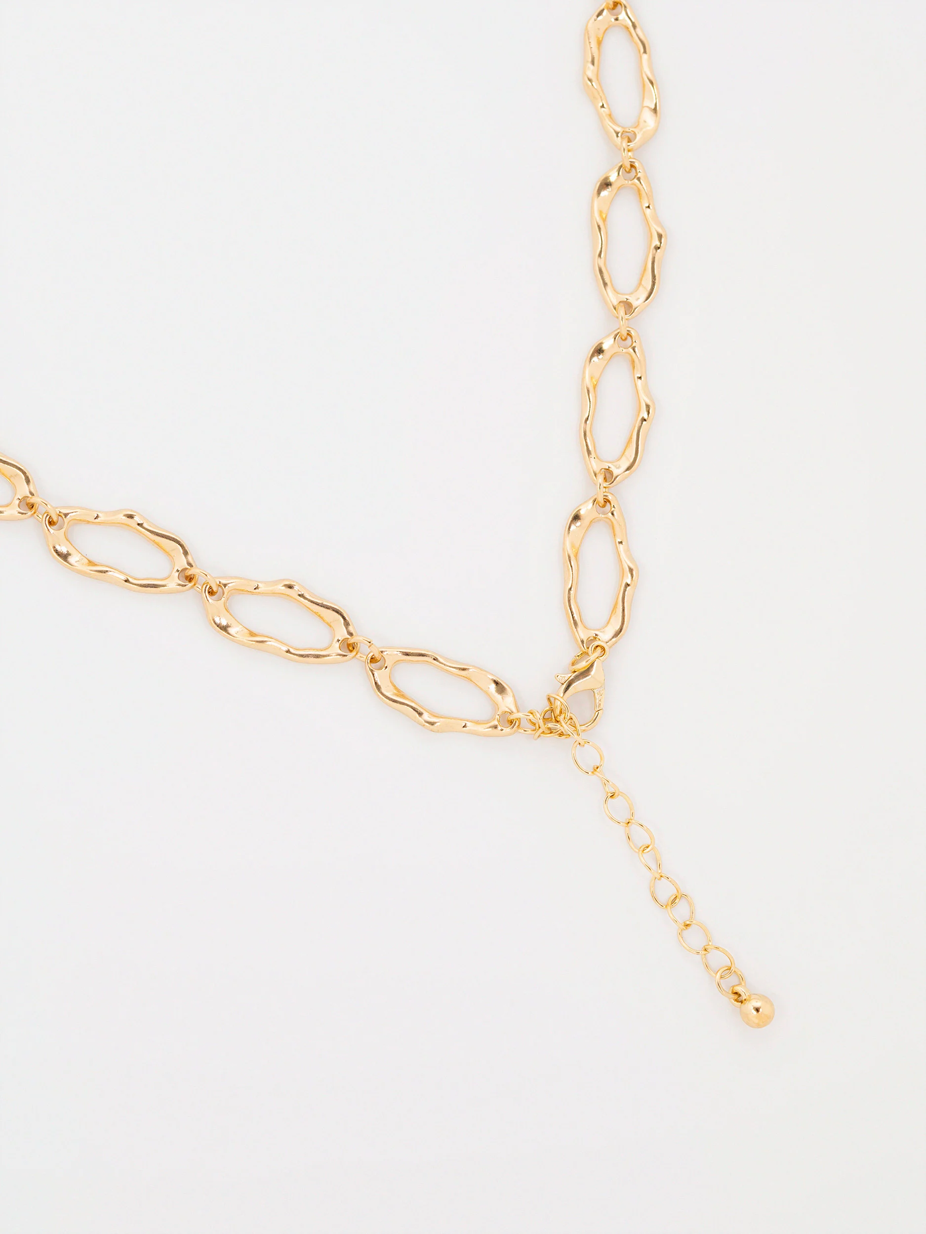 Oval Chain Necklace - Image 3