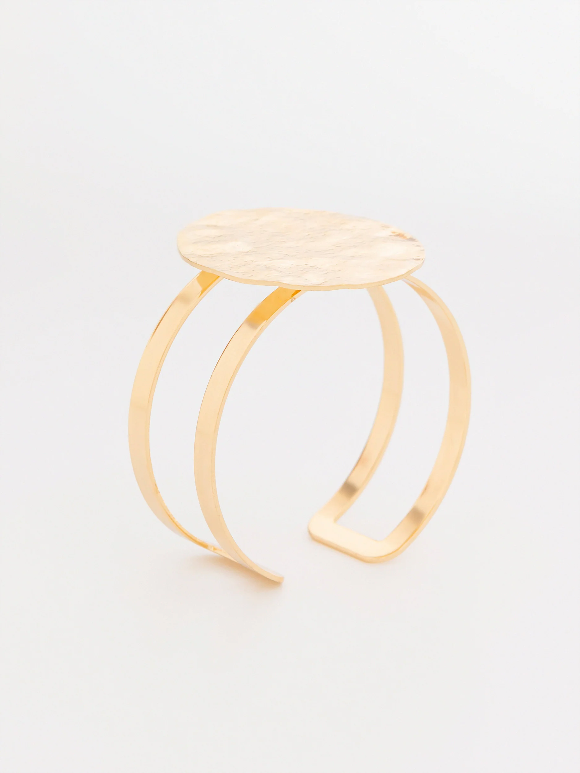 Disc Cuff Bracelet - Image 2