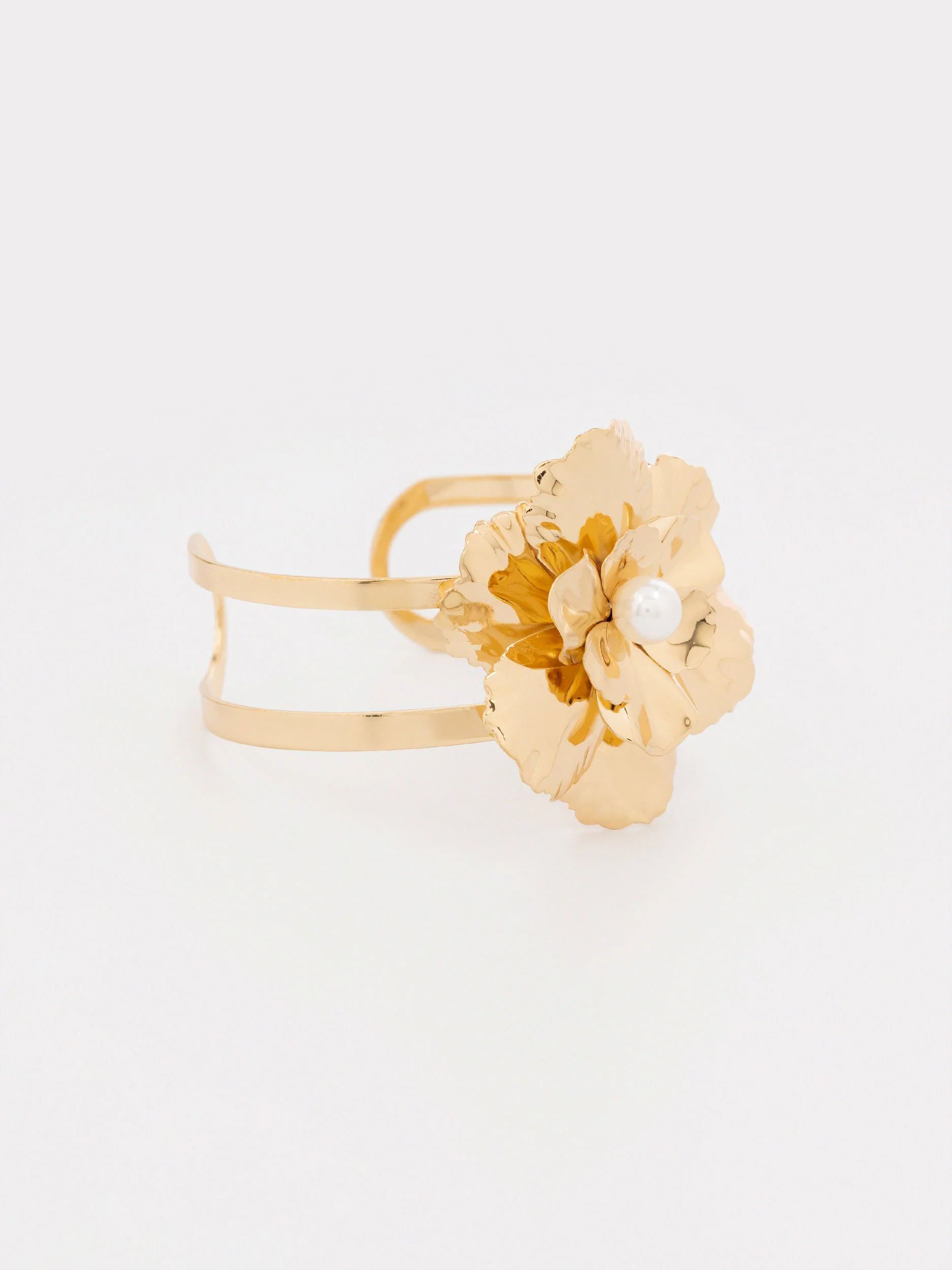 Floral Cuff Bracelet - Image 3