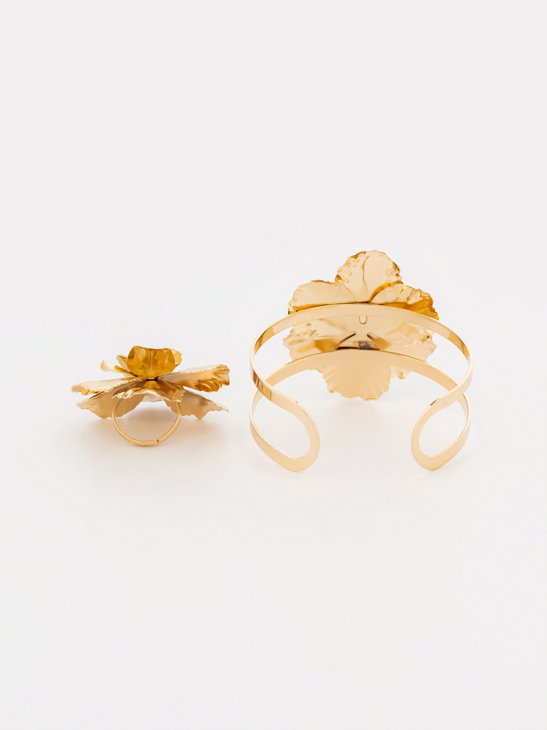 Floral Cuff Bracelet - Image 4