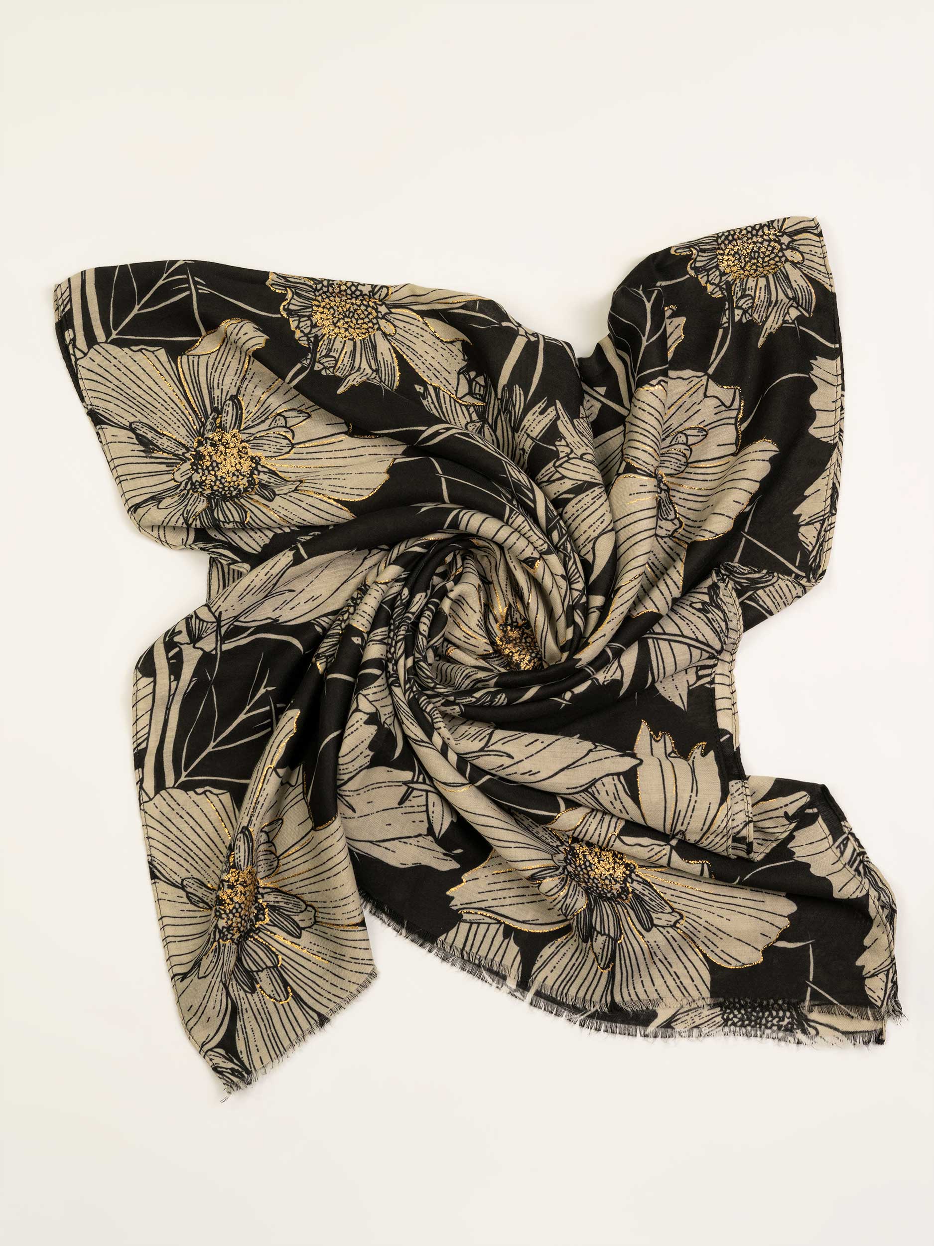Viscose Cotton Scarf - Image 3