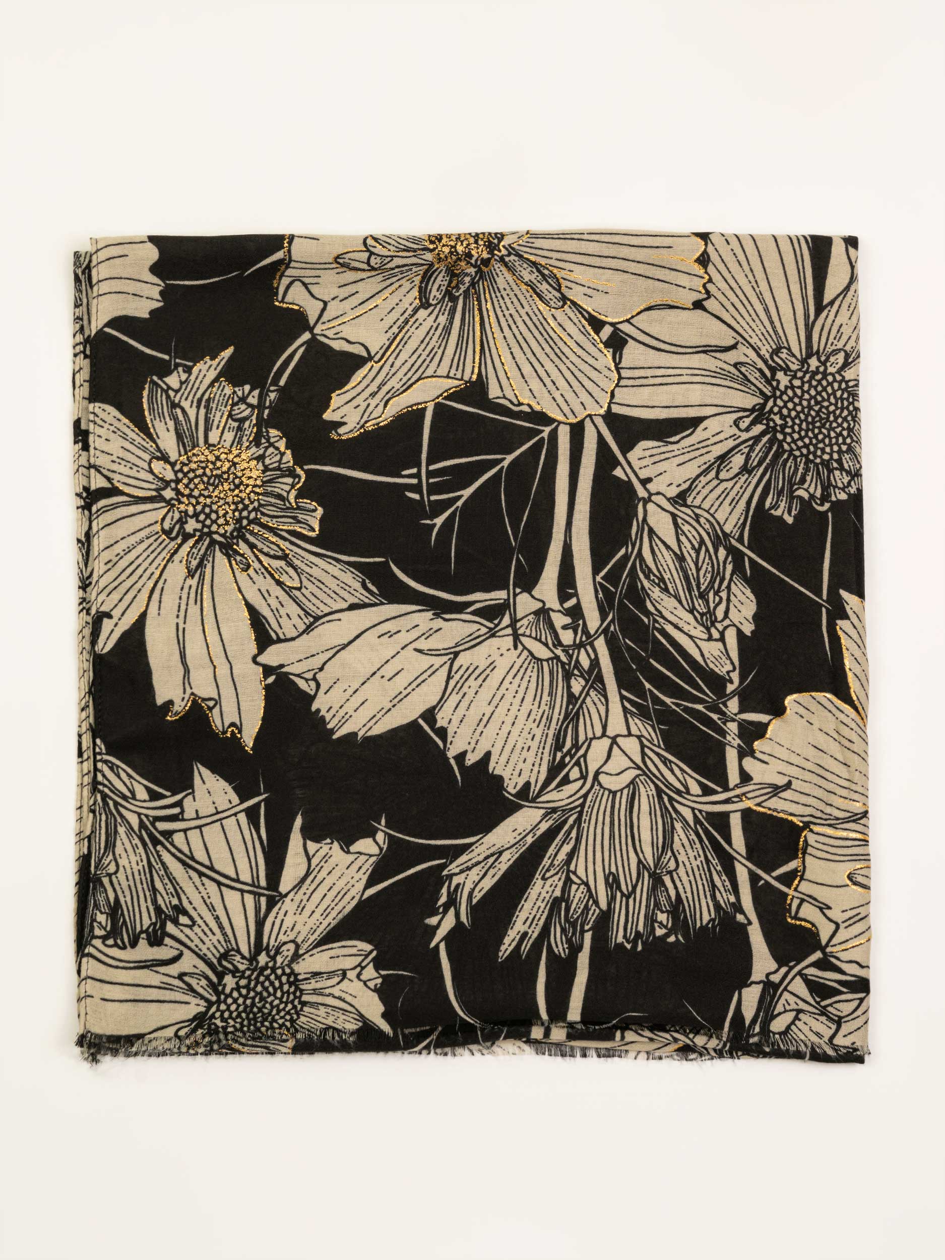 Viscose Cotton Scarf - Image 4