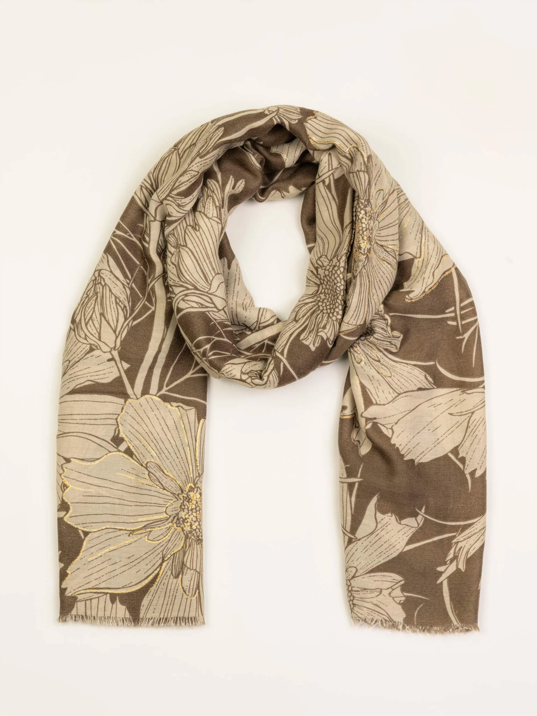 Viscose Cotton Scarf - Image 4