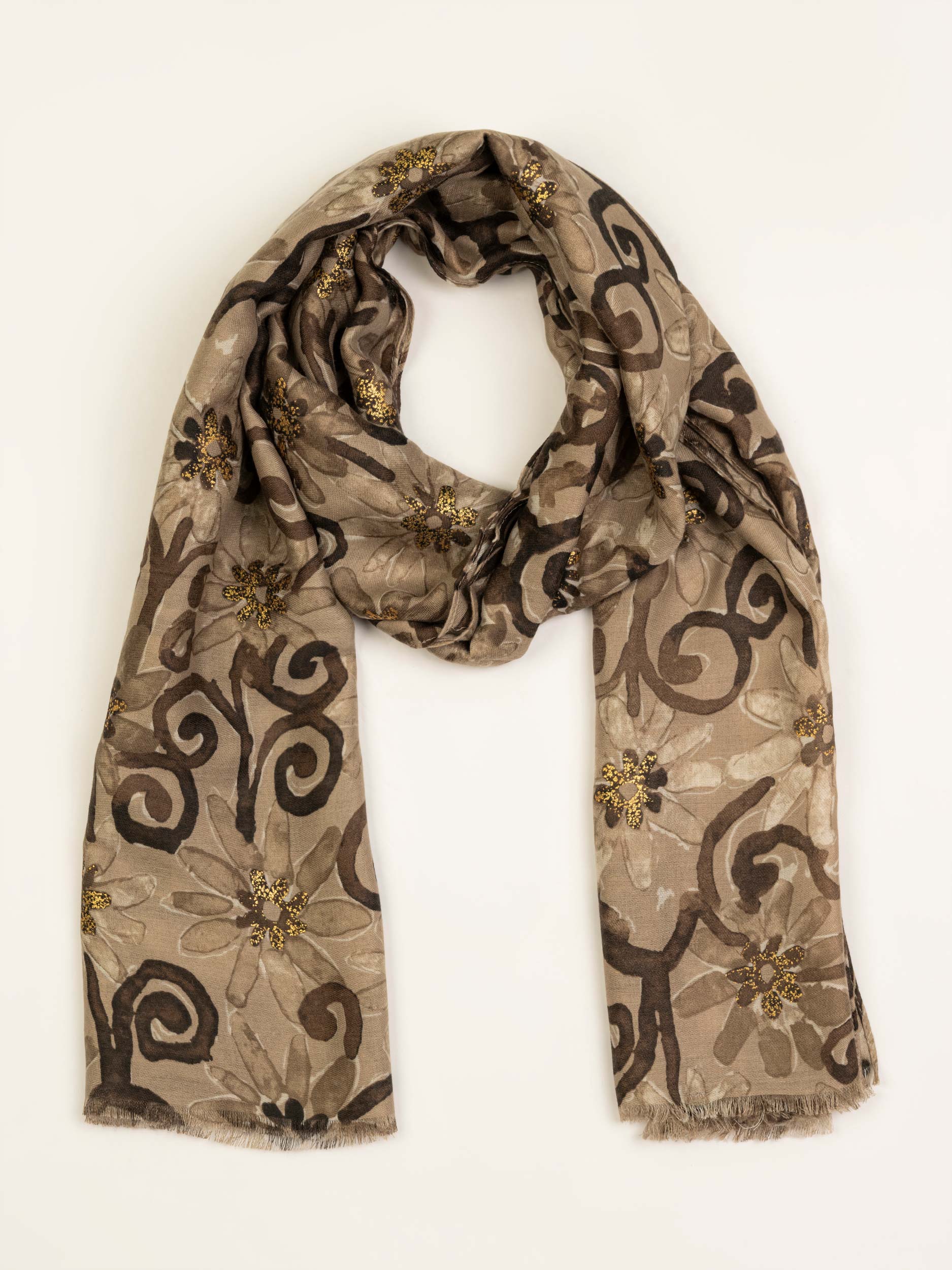 Viscose Cotton Scarf - Image 2