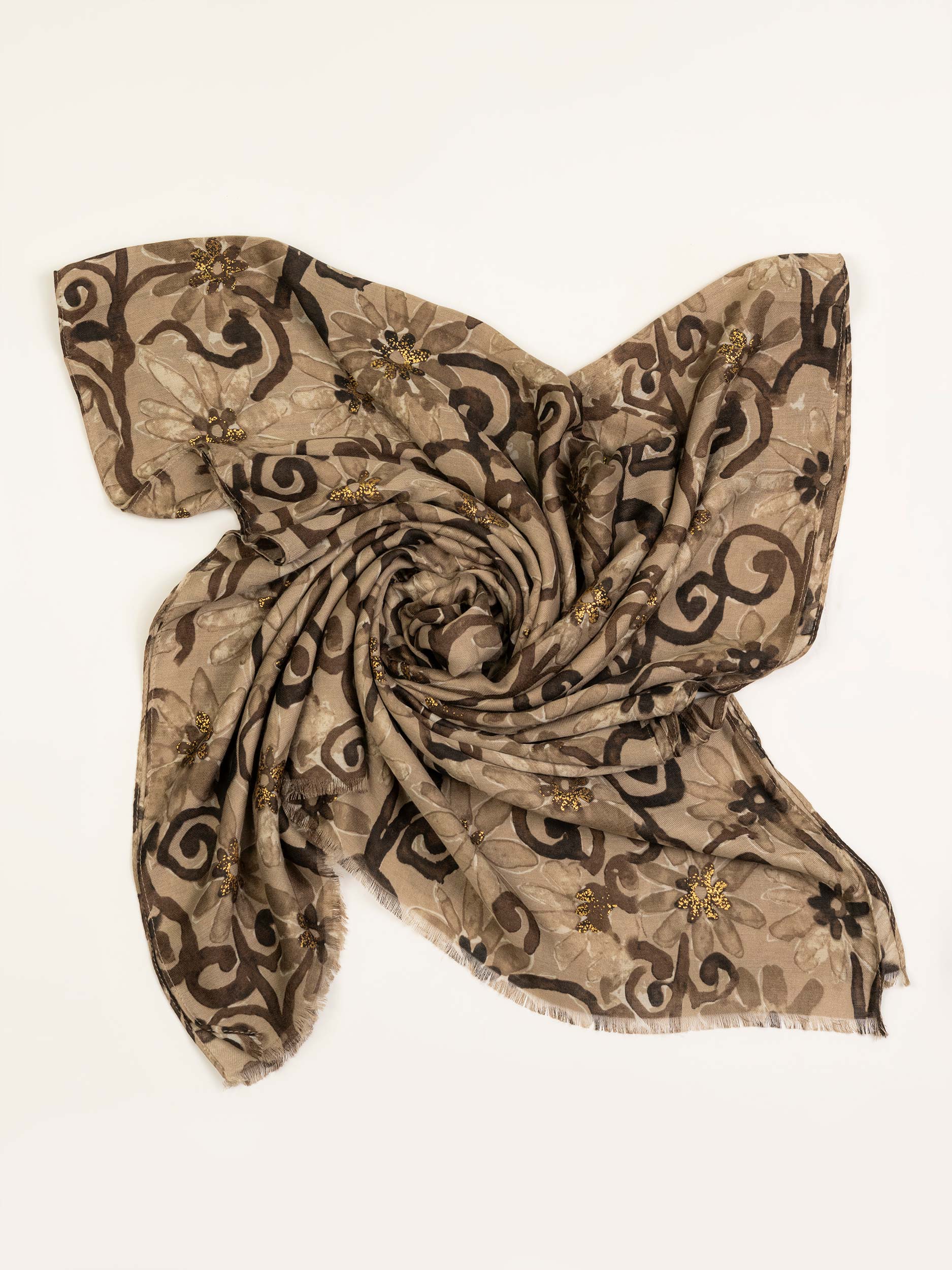 Viscose Cotton Scarf - Image 3