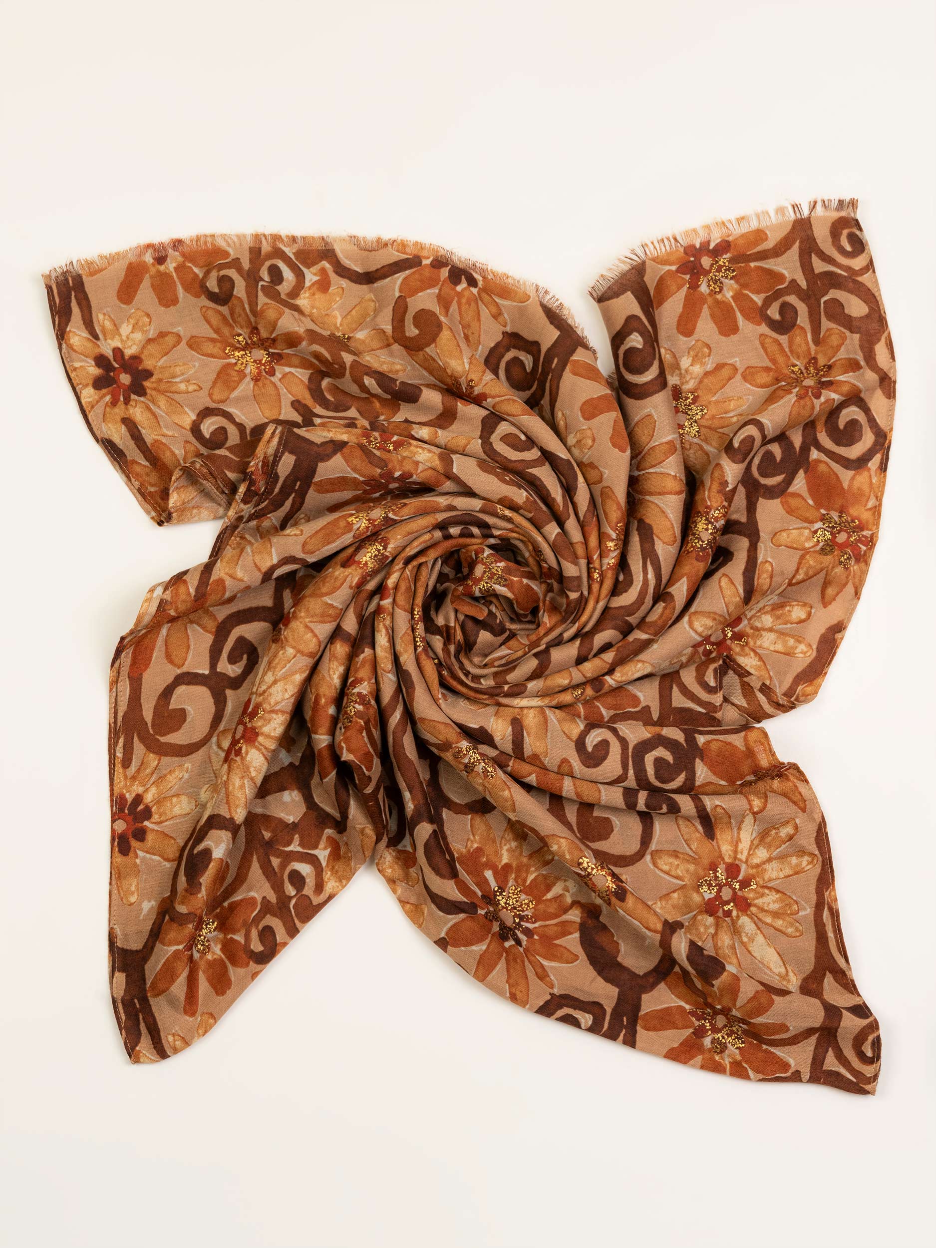 Viscose Cotton Scarf - Image 3