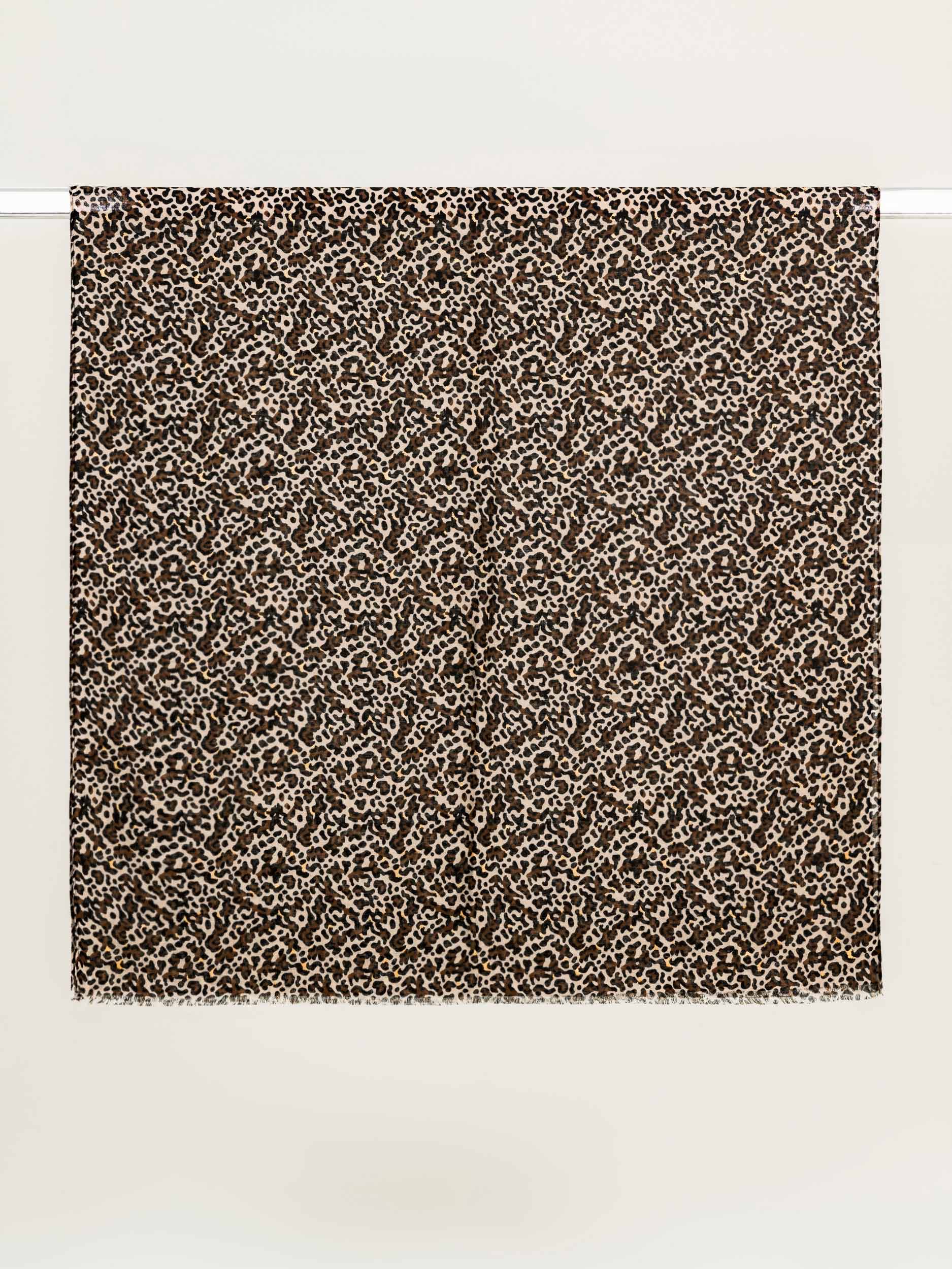 Animal Print Scarf - Image 4