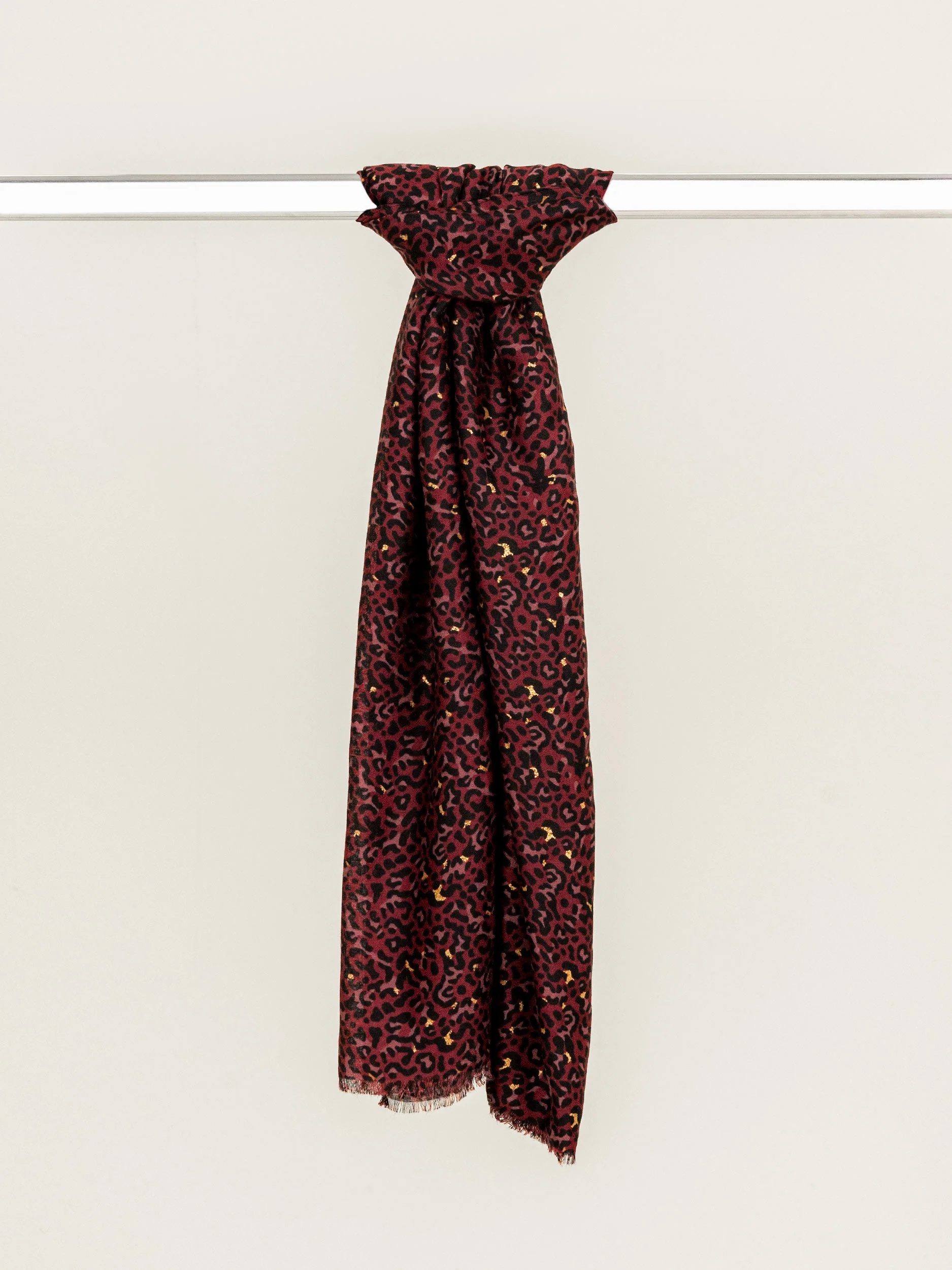 Animal Print Scarf - Image 4