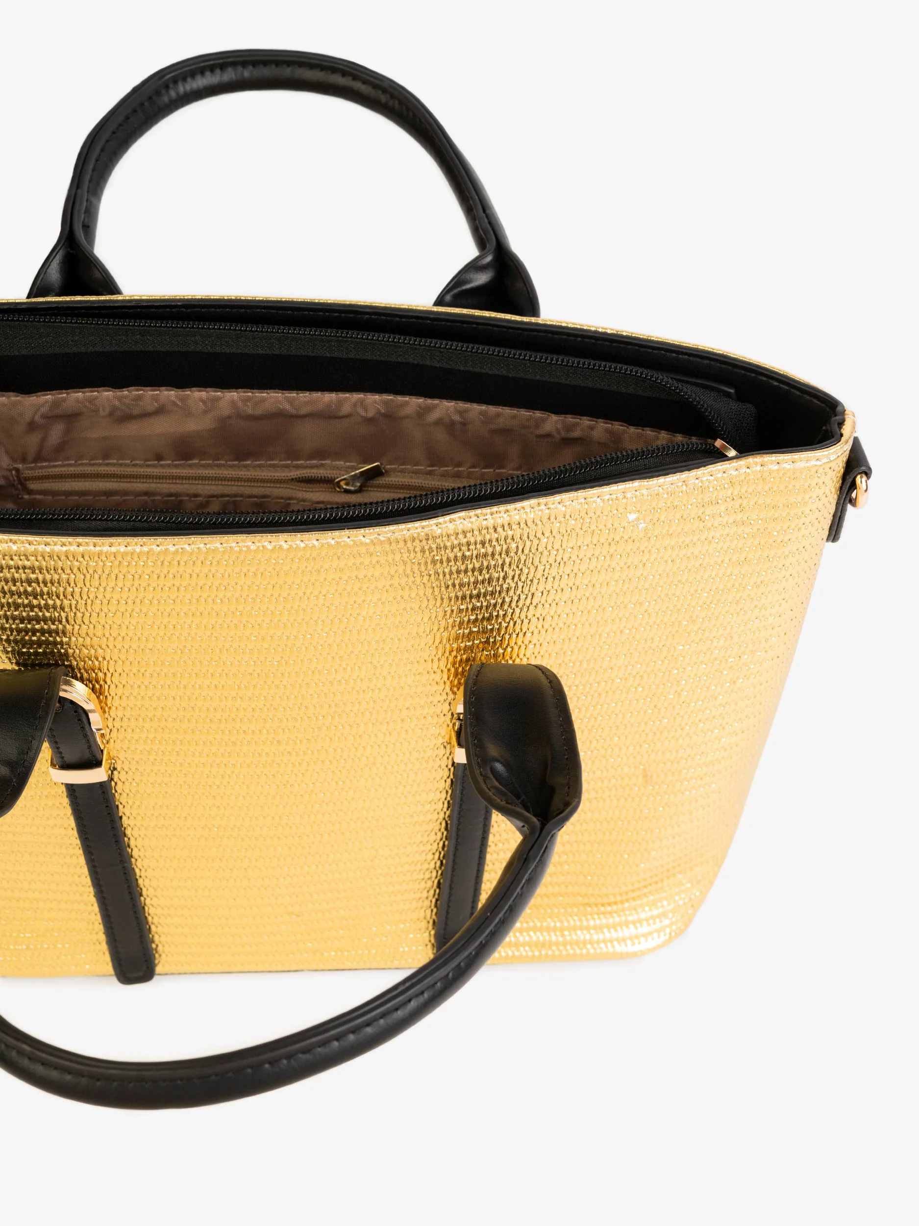 Textured Handbag - Image 4