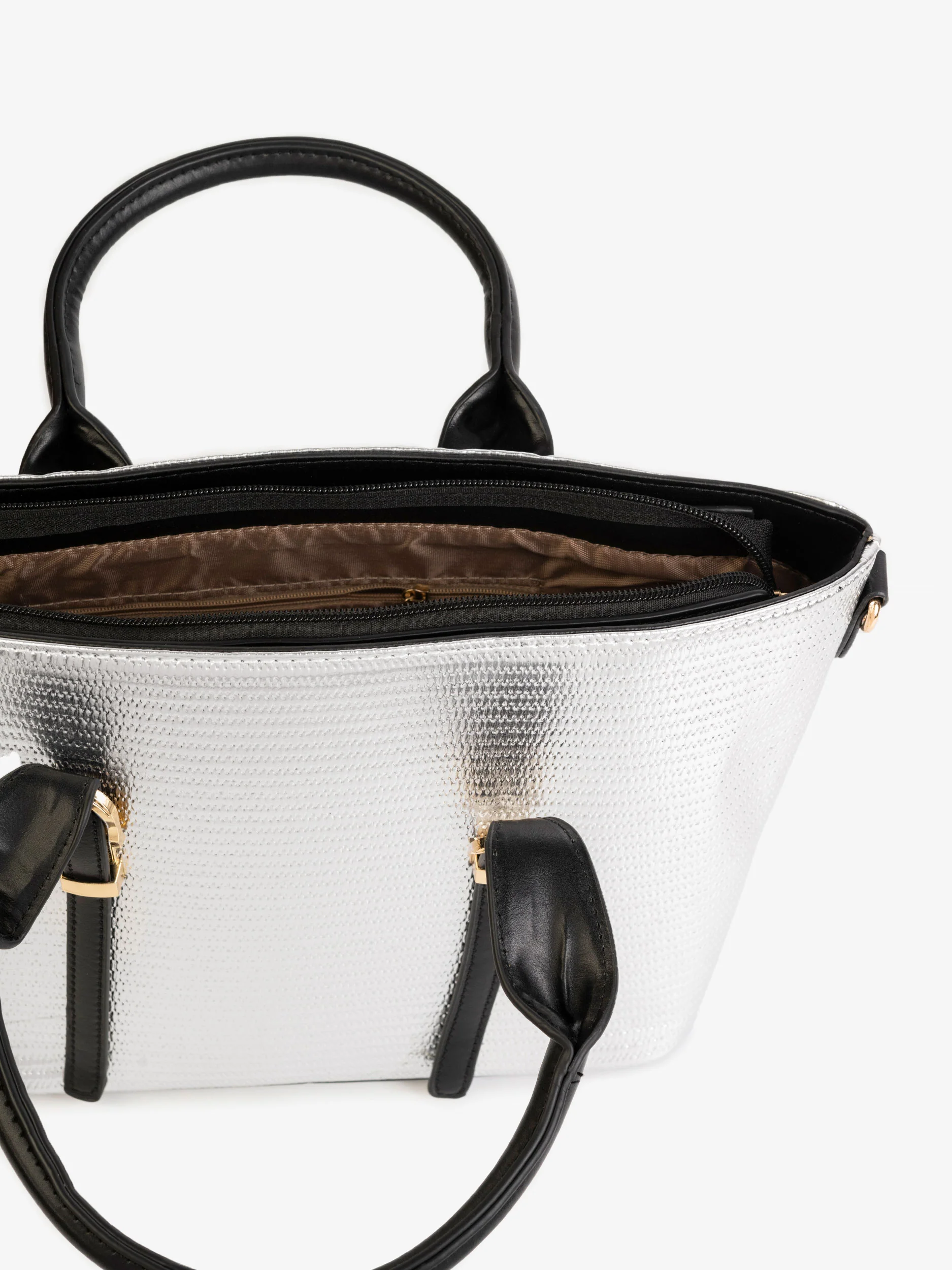 Textured Handbag - Image 4