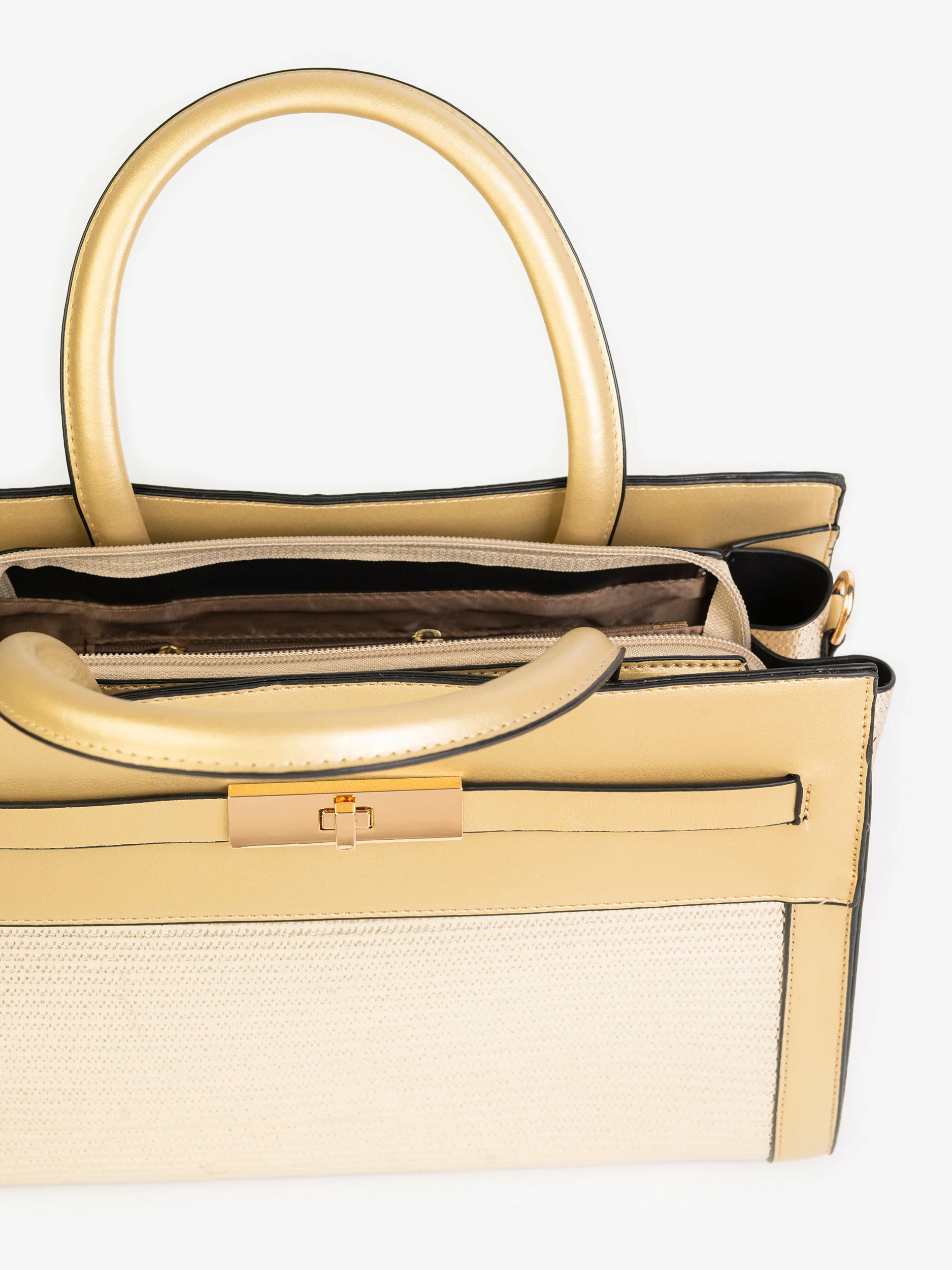 Textured Handbag - Image 4