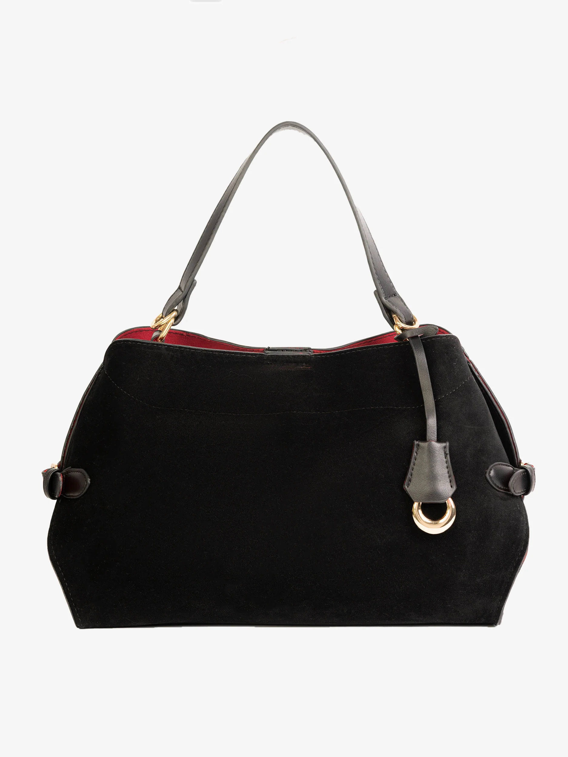 Suede Handbag - Image 2