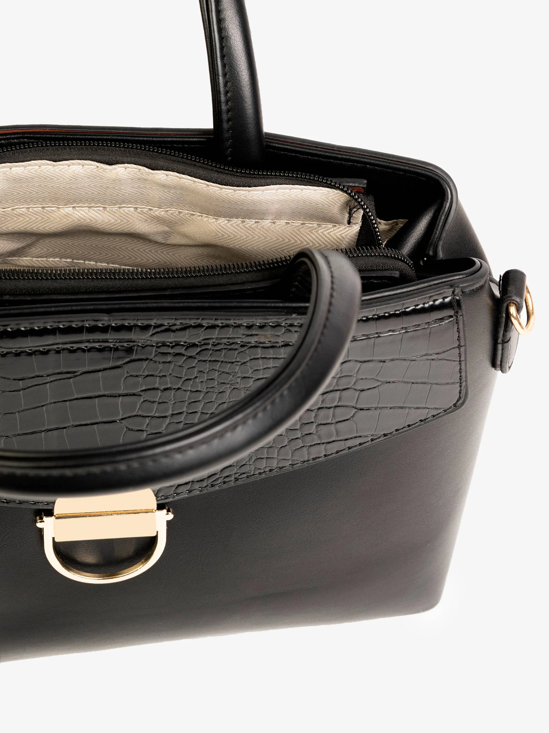 Textured Handbag - Image 4