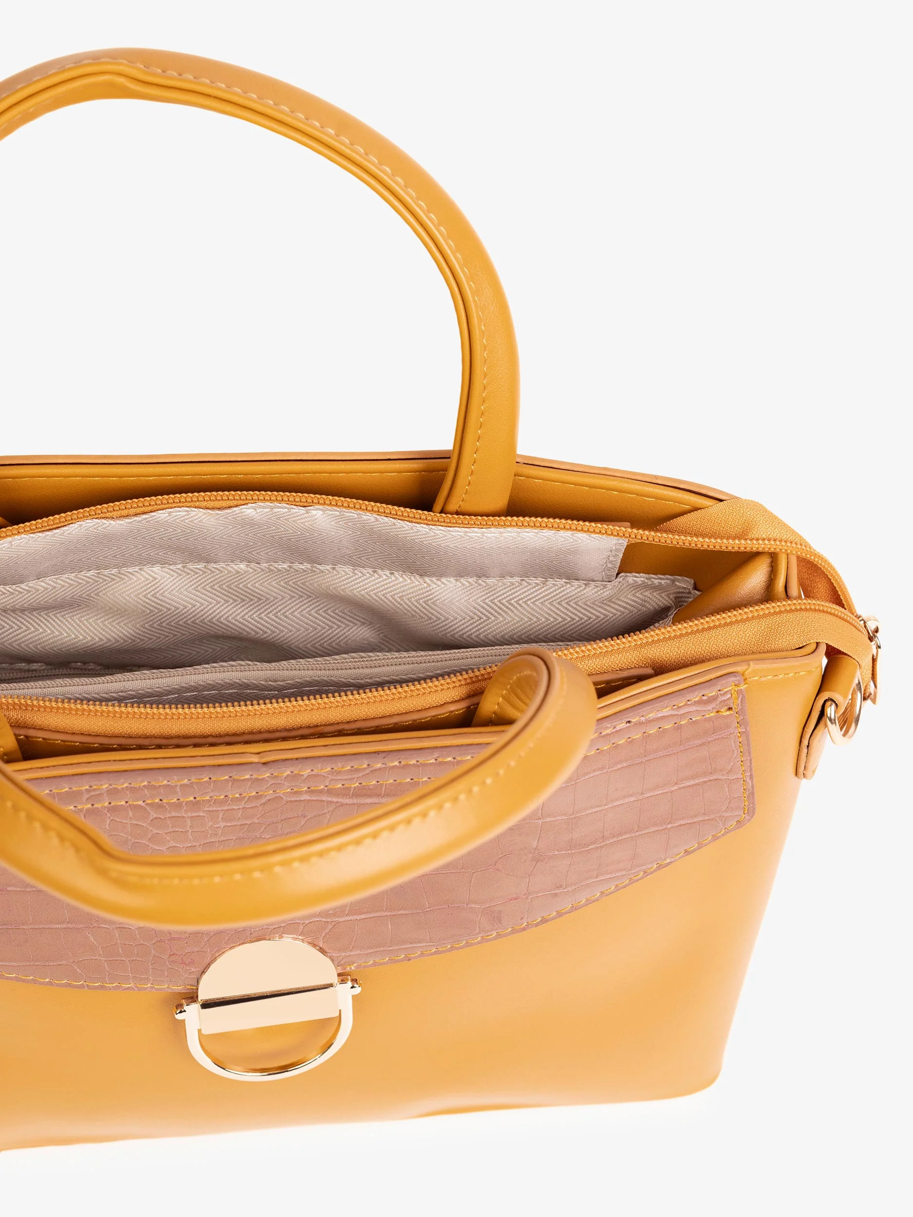 Two-tone Handbag - Image 4