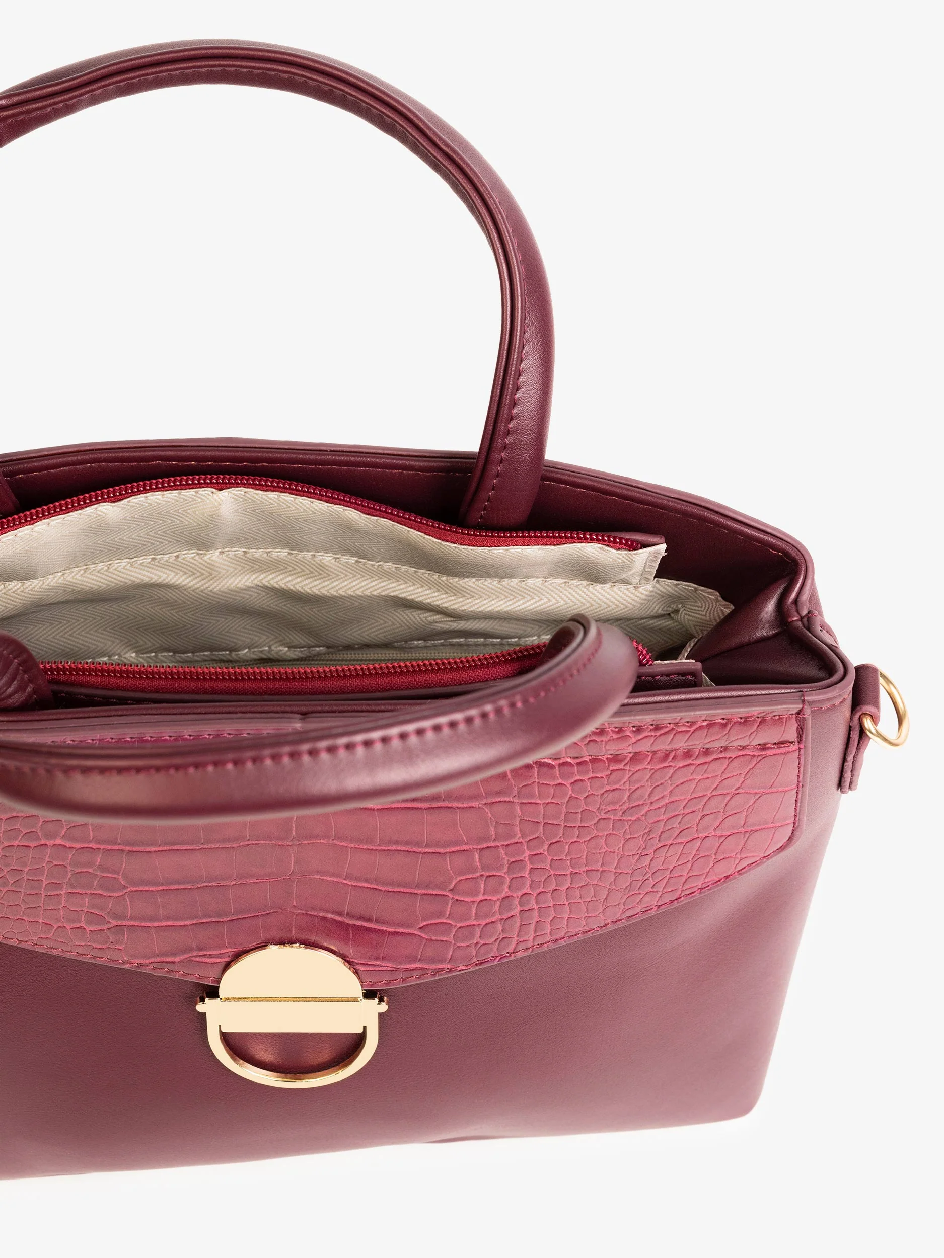 Two-tone Handbag - Image 4