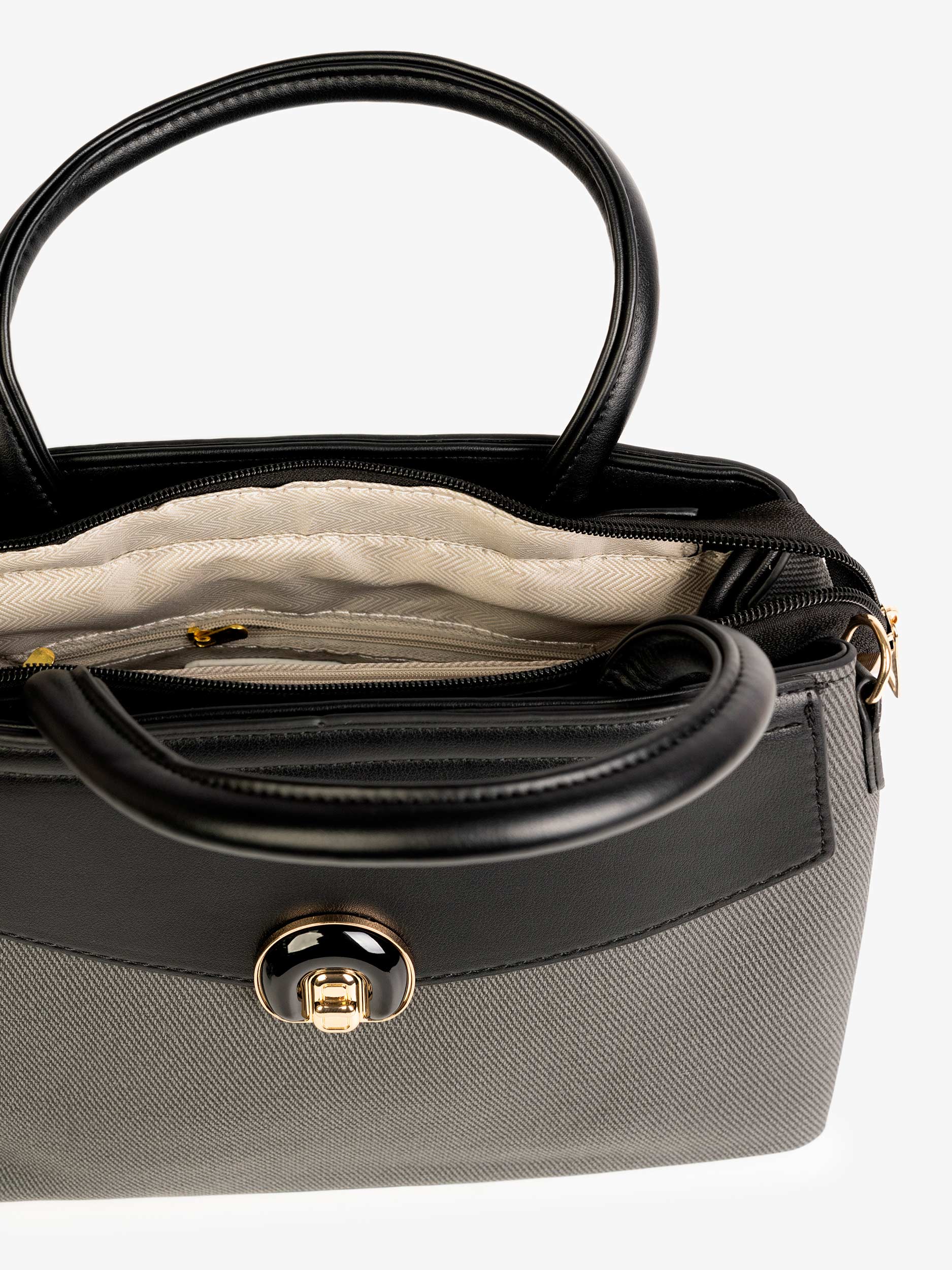 Textured Handbag - Image 4