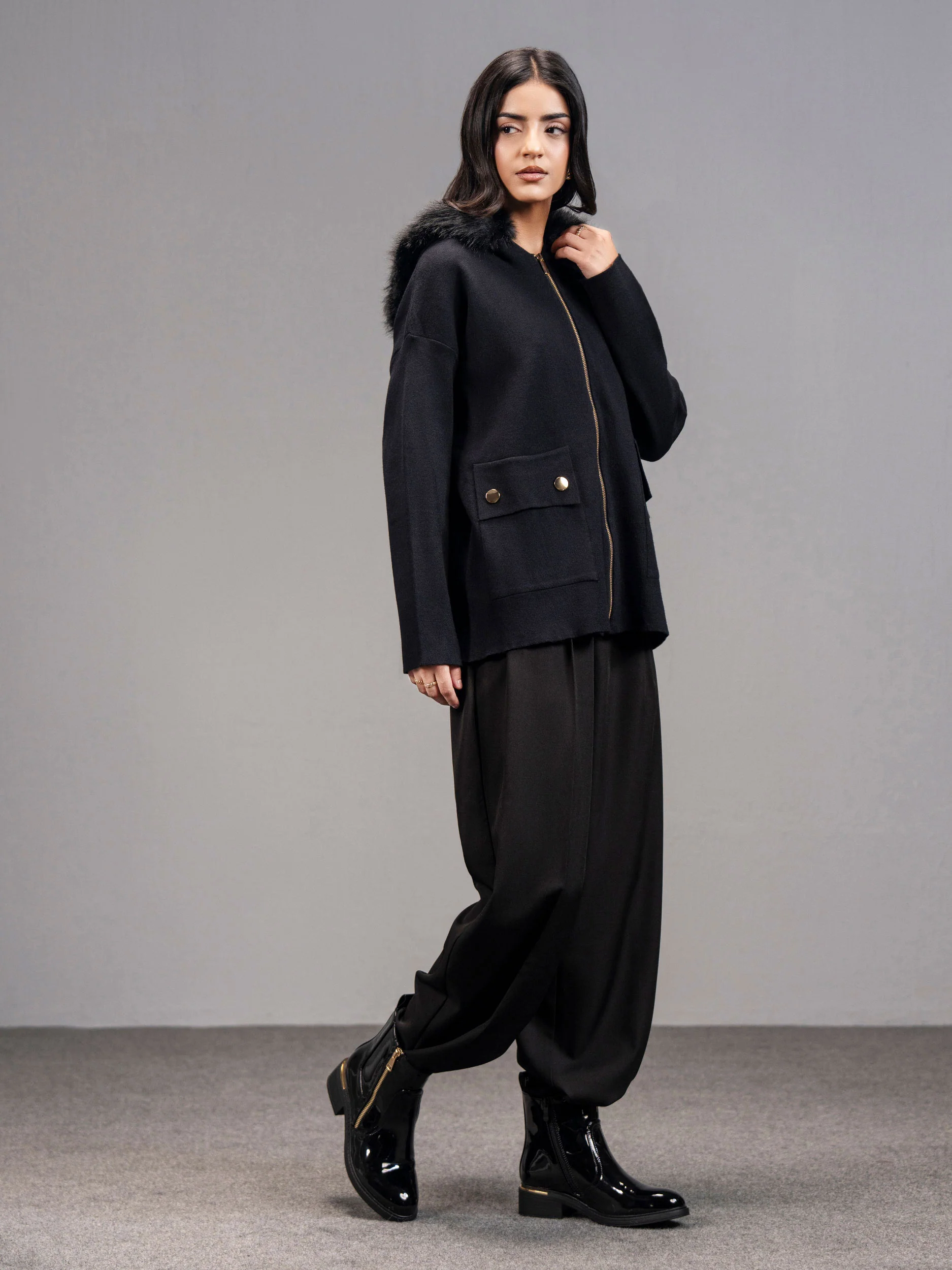 Hooded Cardigan - Image 3