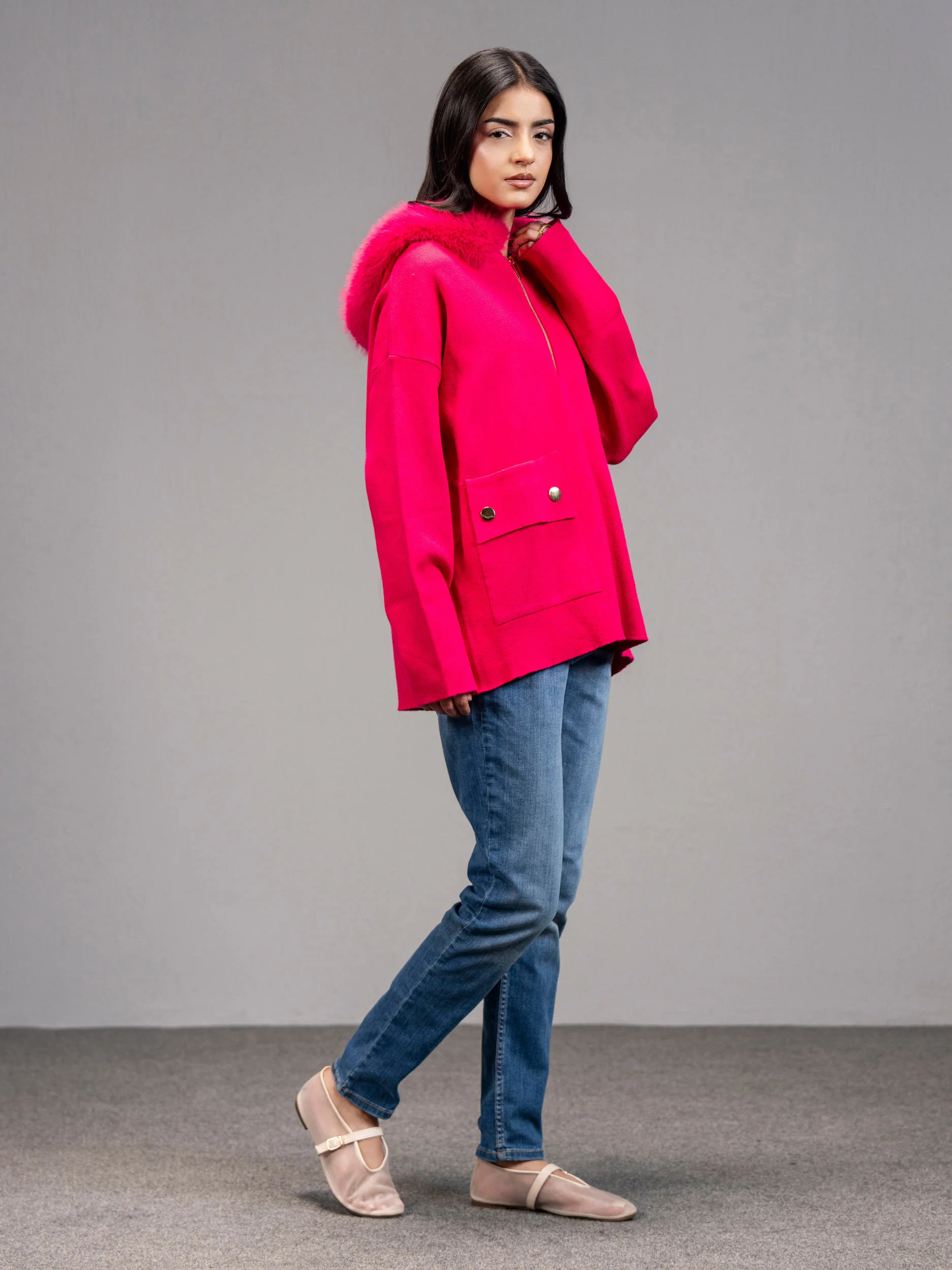 Hooded Cardigan - Image 4