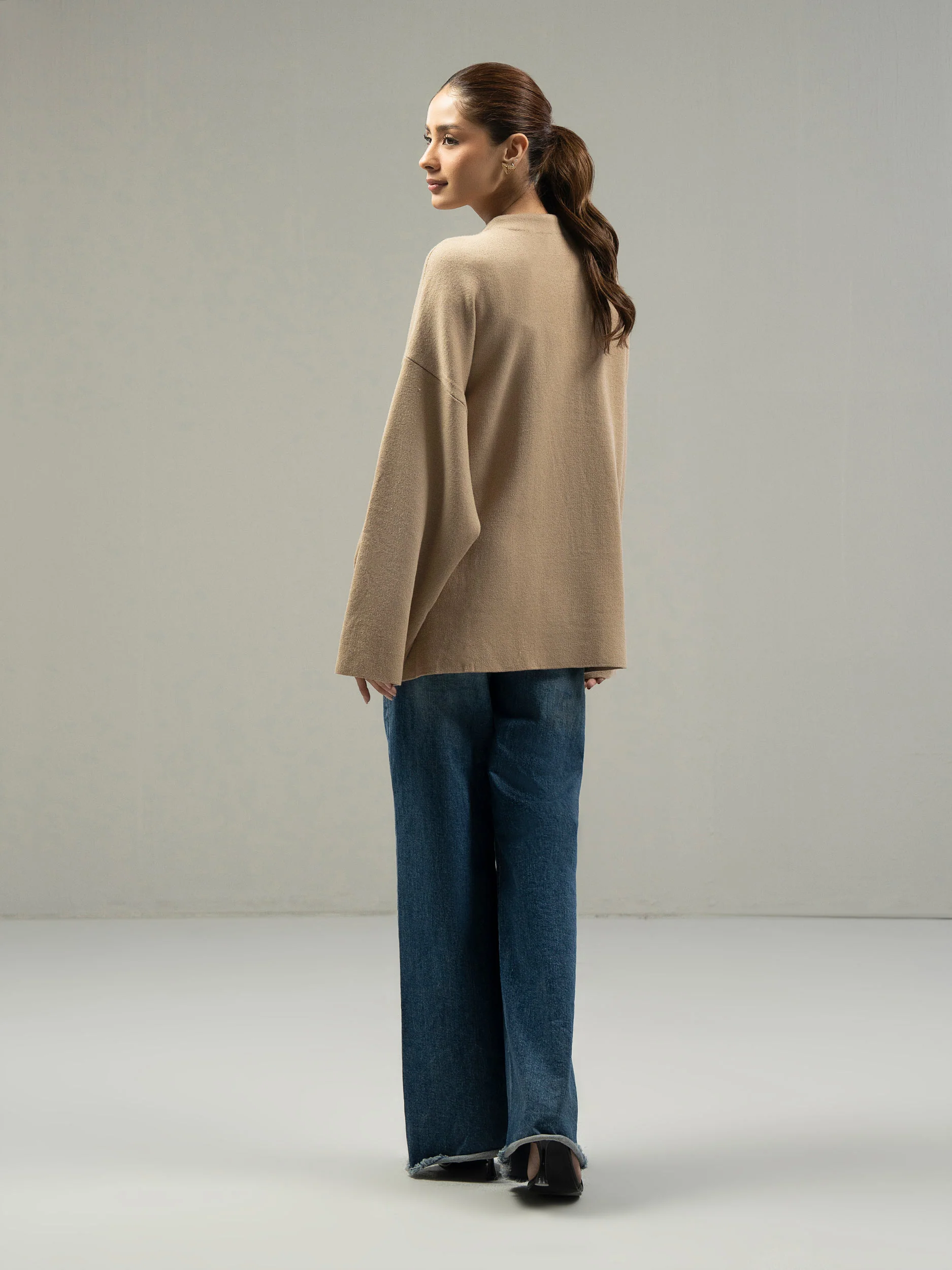 Woolen Blend Cardigan - Image 5