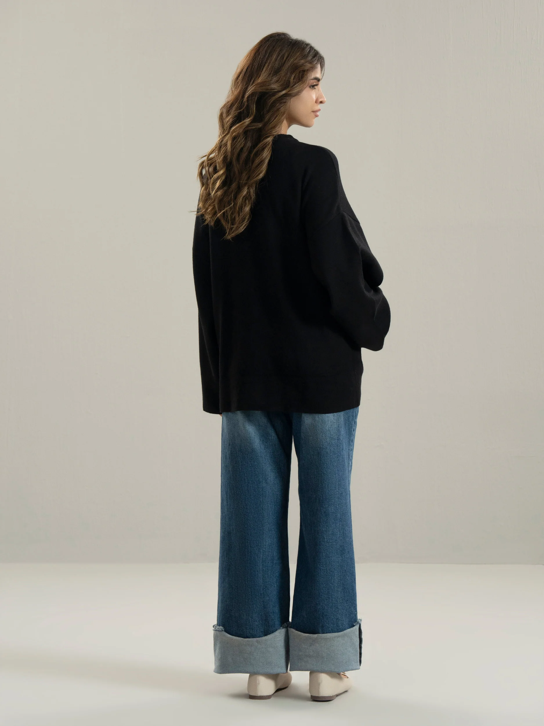 Woolen Blend Cardigan - Image 3
