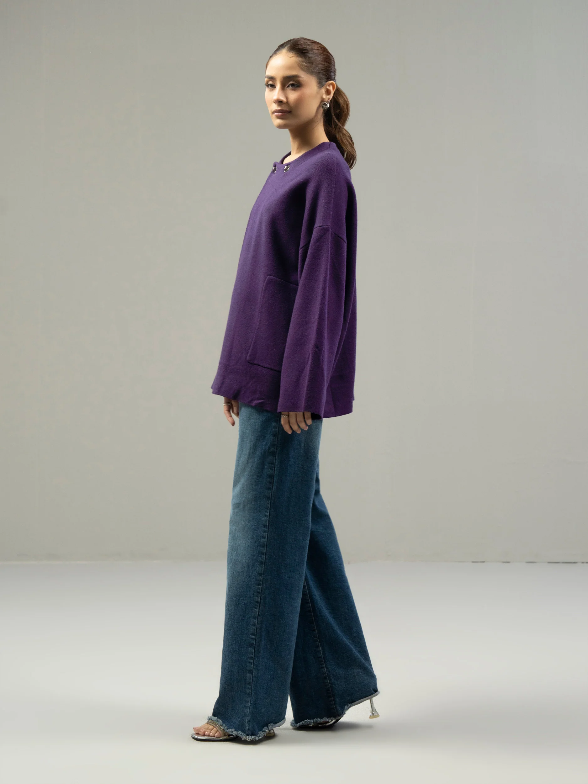 Woolen Blend Cardigan - Image 3