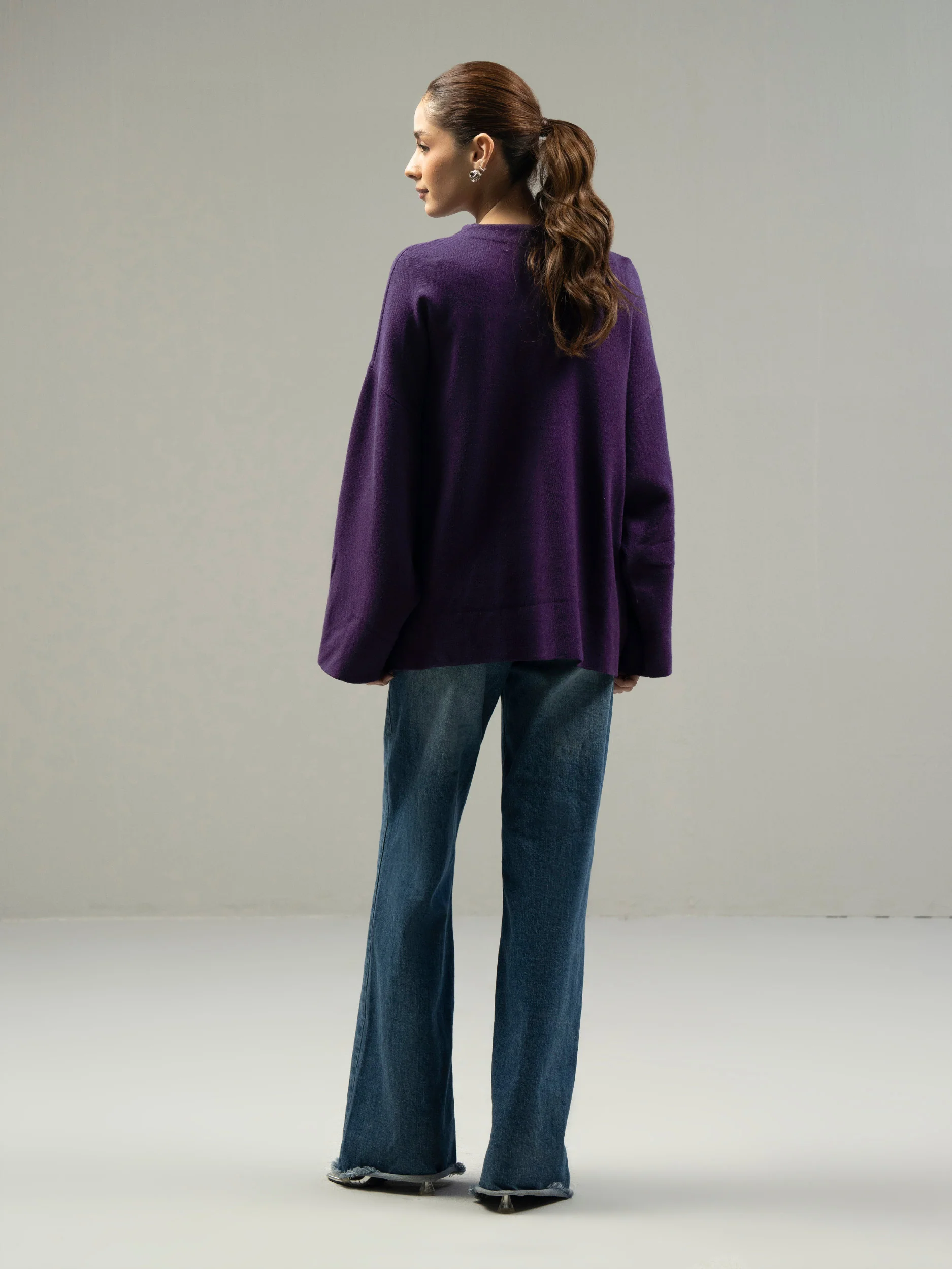 Woolen Blend Cardigan - Image 4