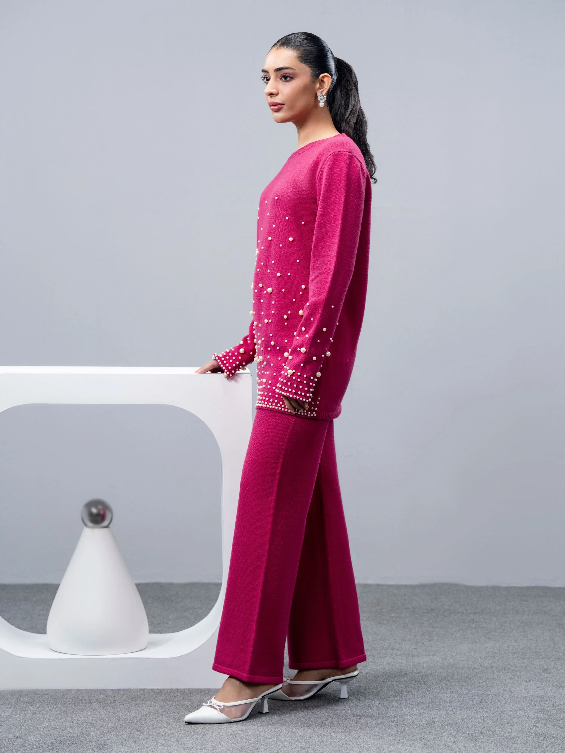 Knitted Co ord Set - Image 2