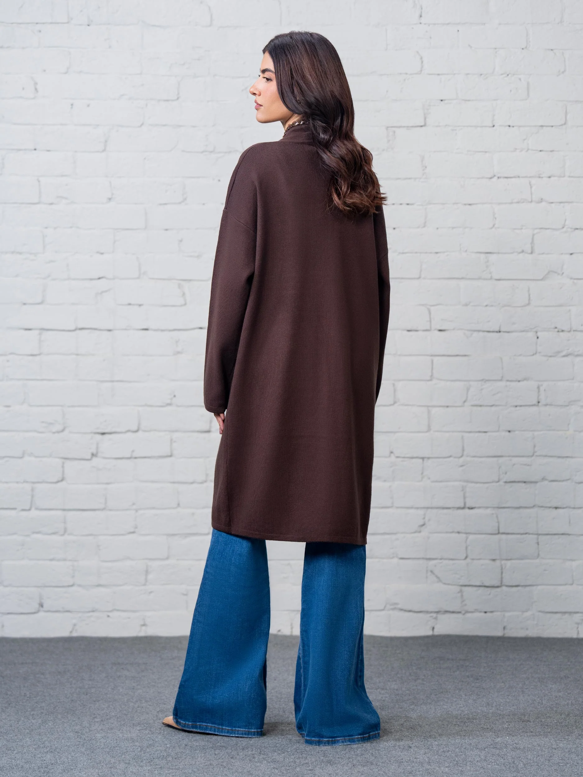 Woolen Blend Cardigan - Image 3