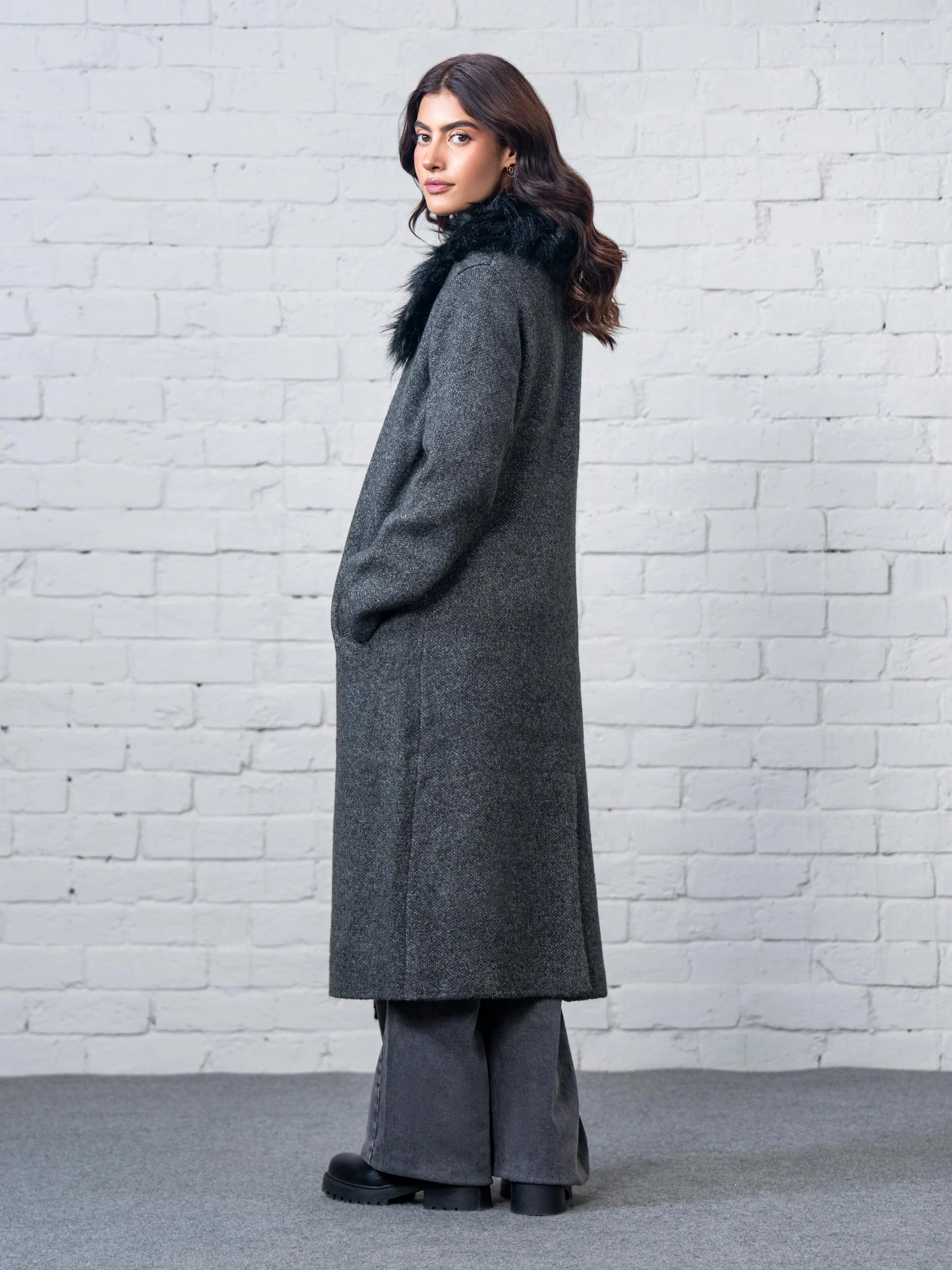 Woolen Blend Coat - Image 4