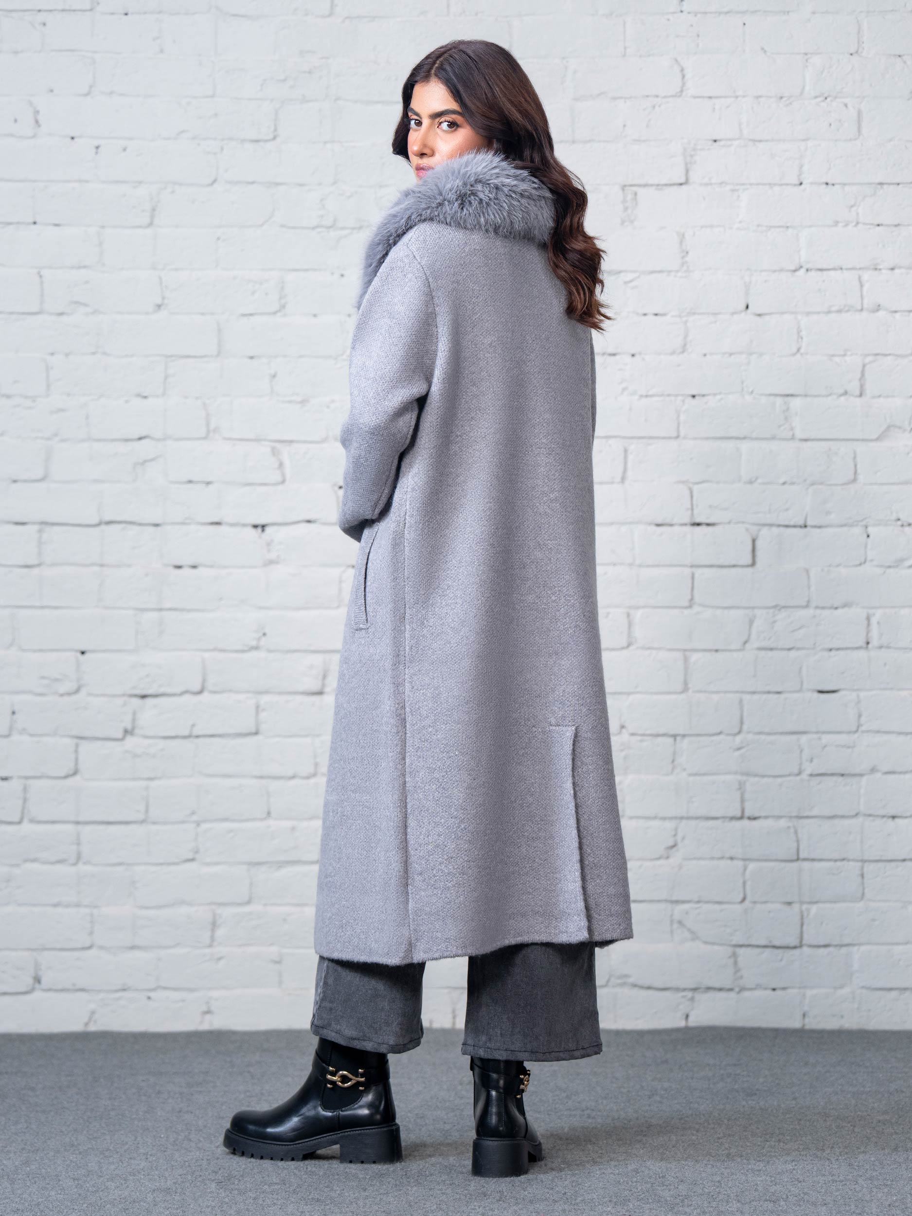 Woolen Blend Coat - Image 3