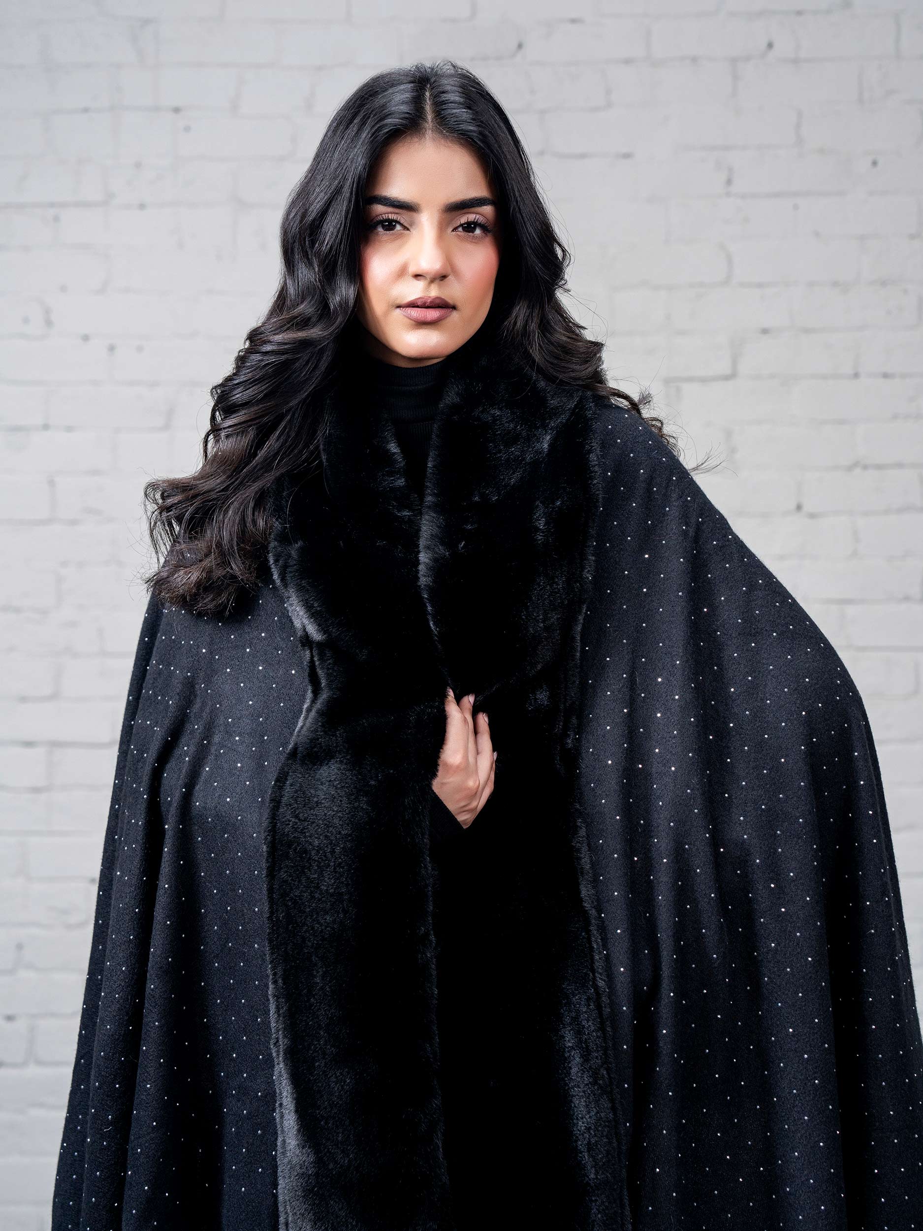 Cape Shawl- Embellished - Image 6