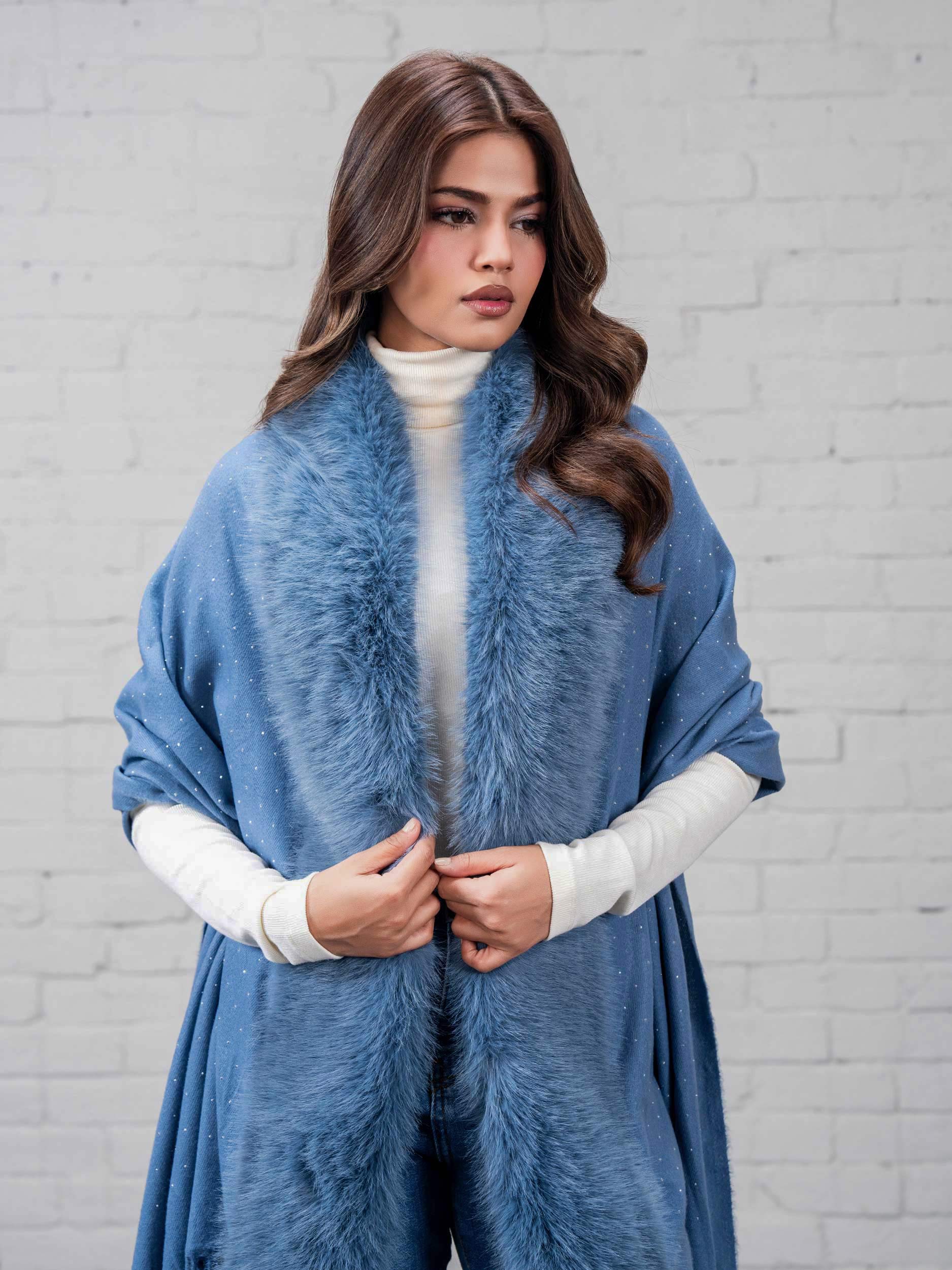 Cape Shawl- Embellished - Image 6
