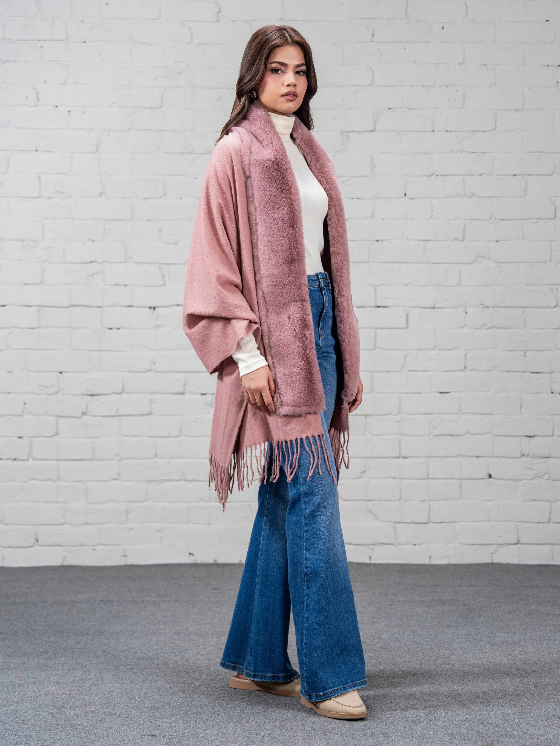 Cape Shawl- Embellished - Image 2