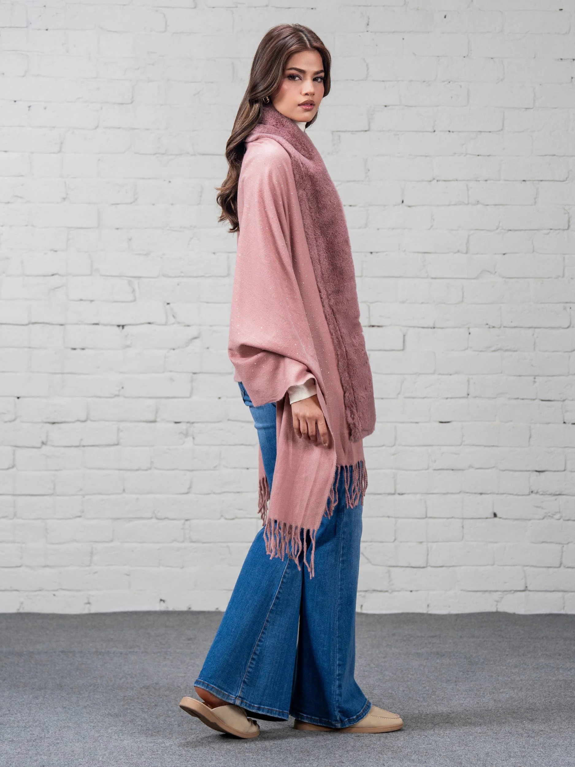 Cape Shawl- Embellished - Image 3