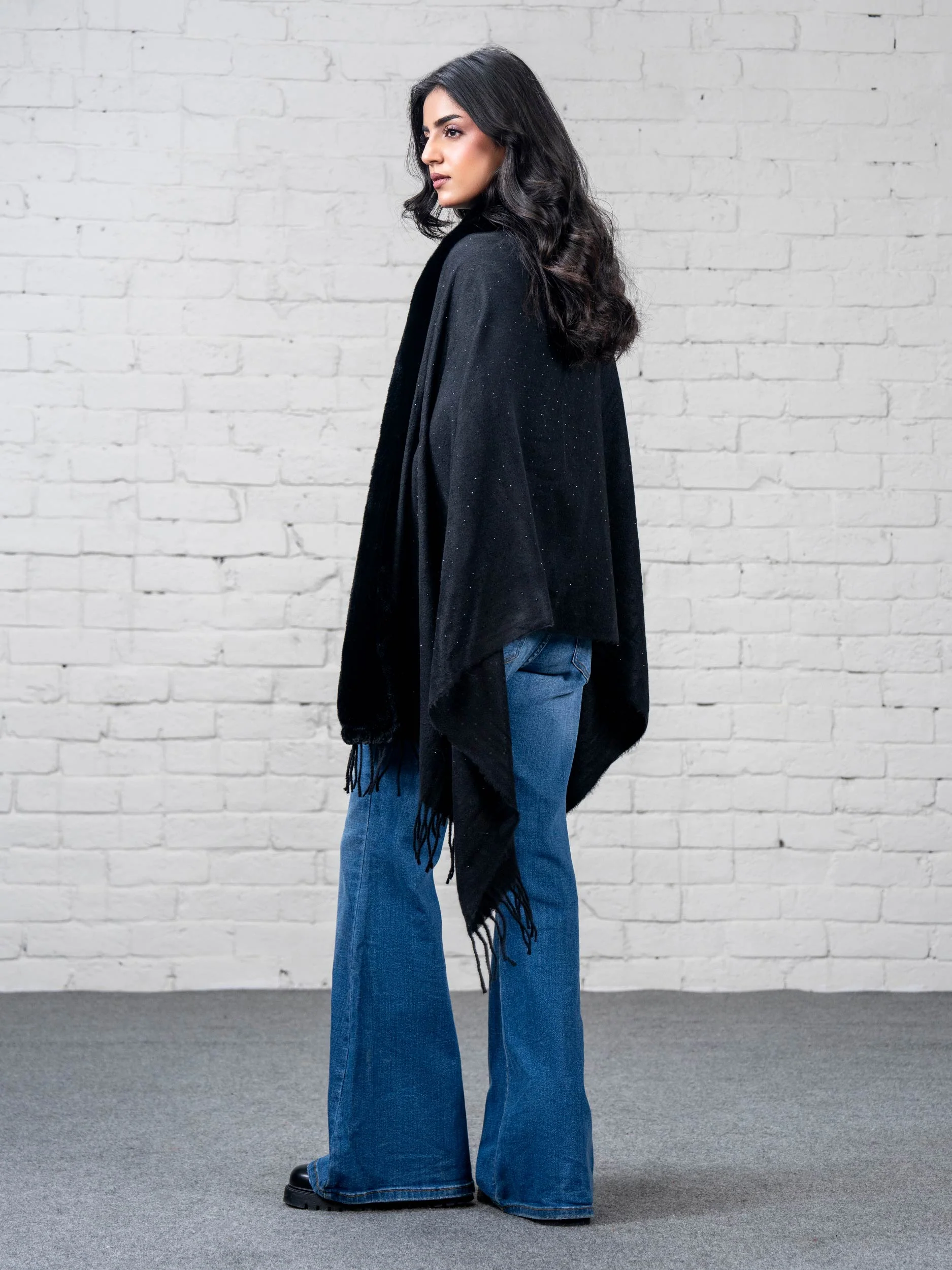 Cape Shawl- Embellished - Image 3