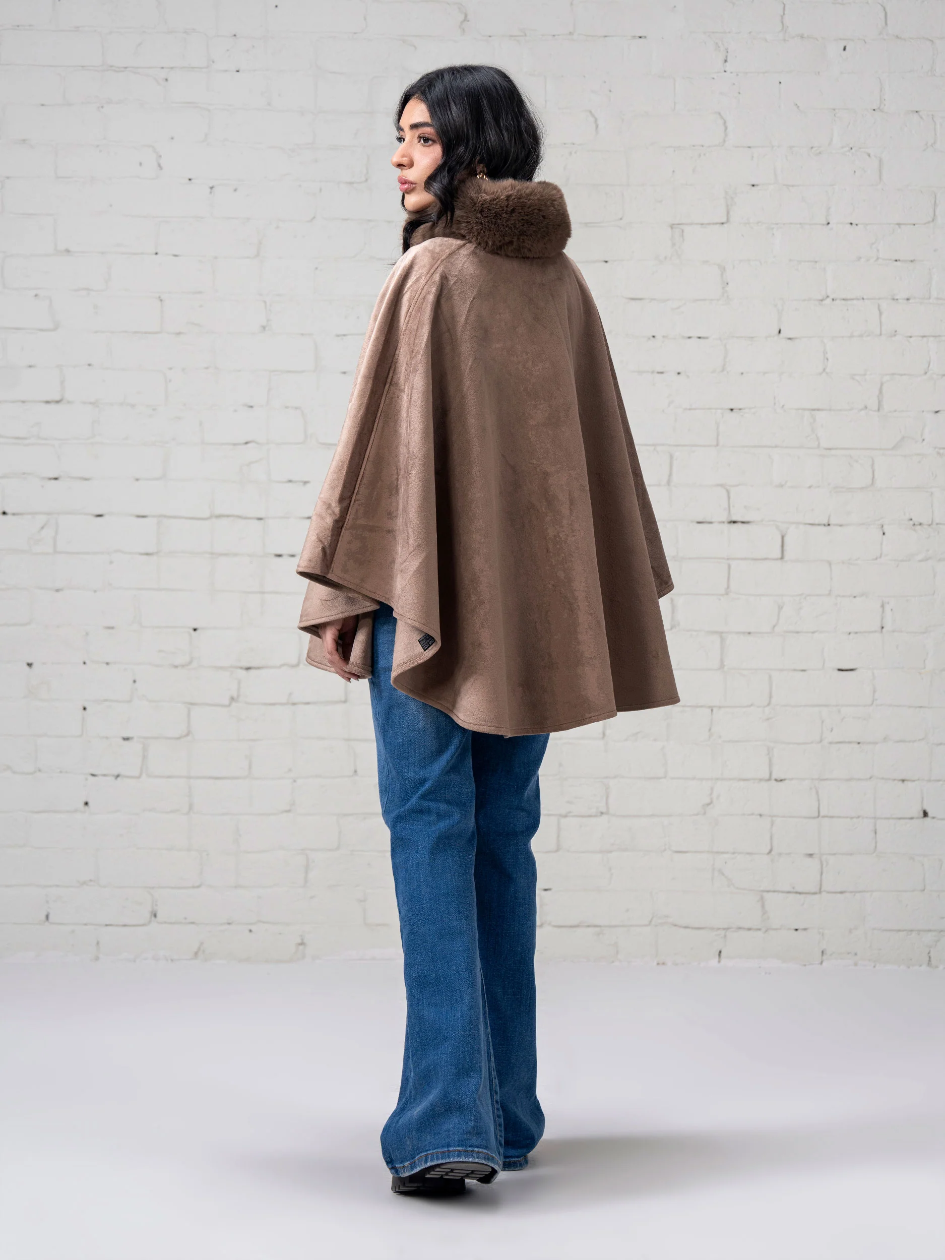Suede Cape - Image 3