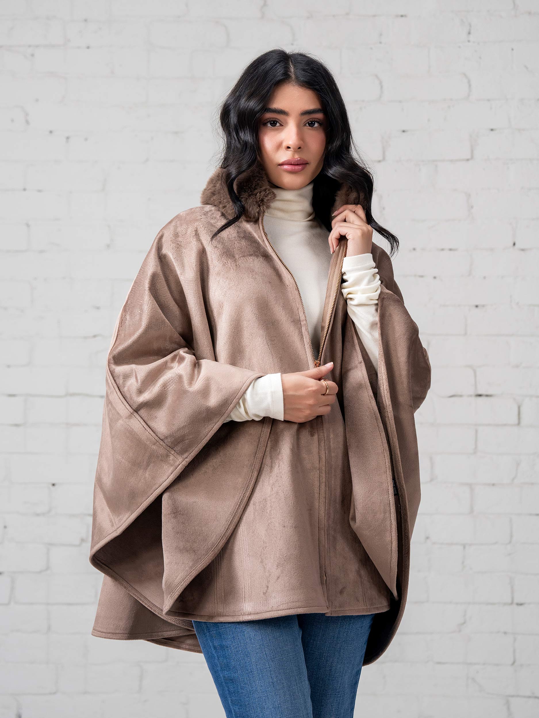 Suede Cape - Image 4