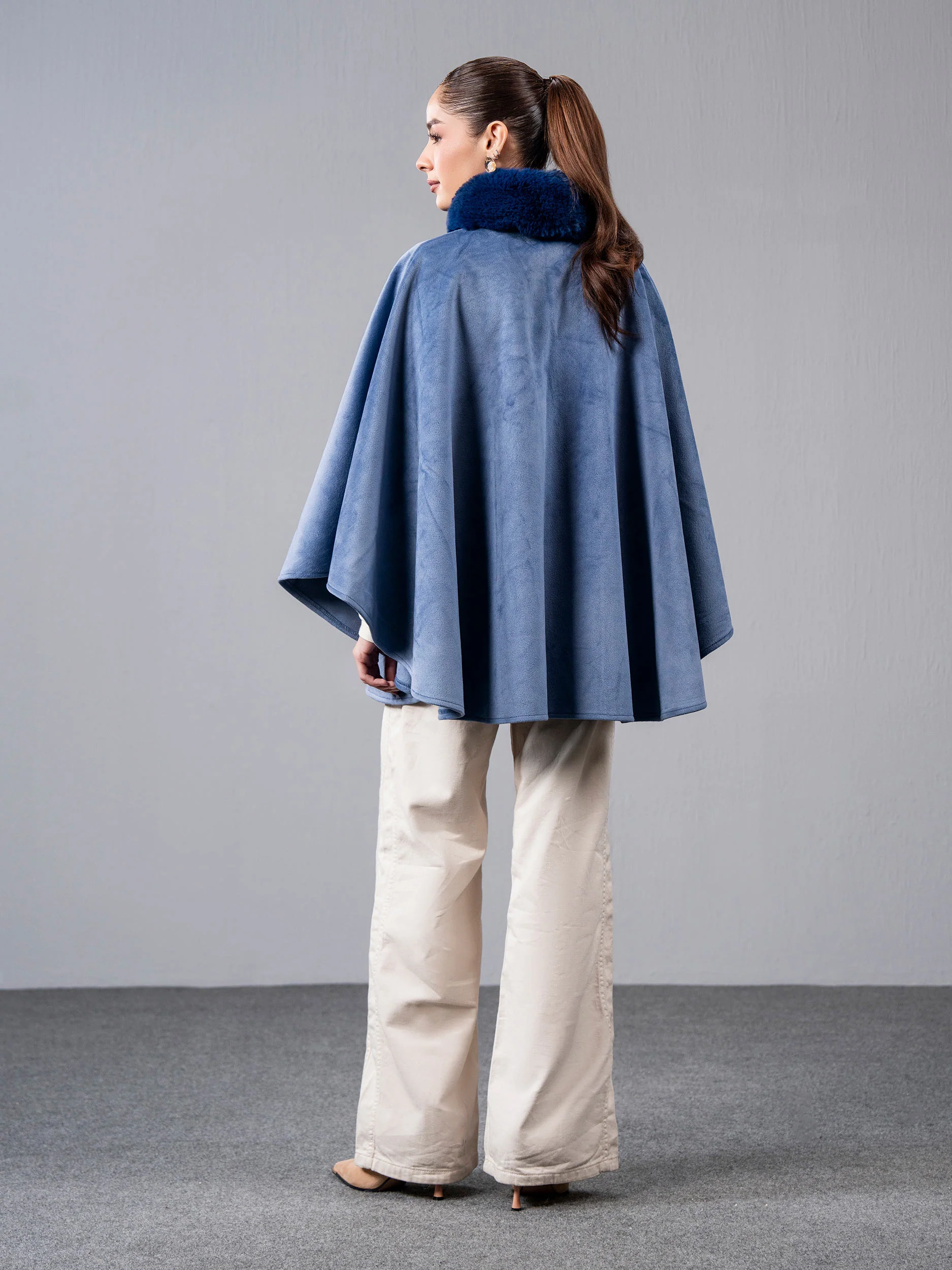 Suede Cape - Image 3