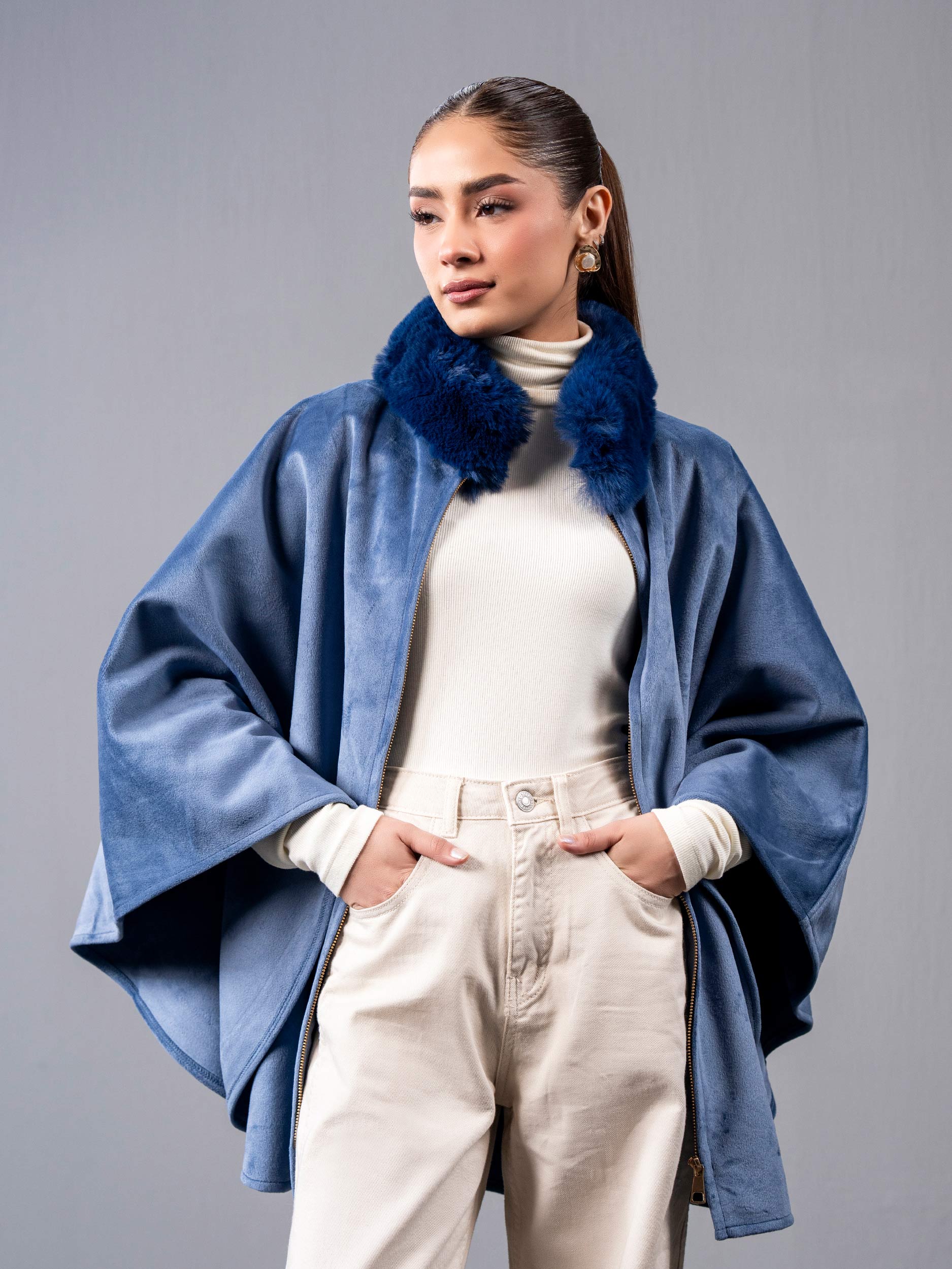 Suede Cape - Image 5