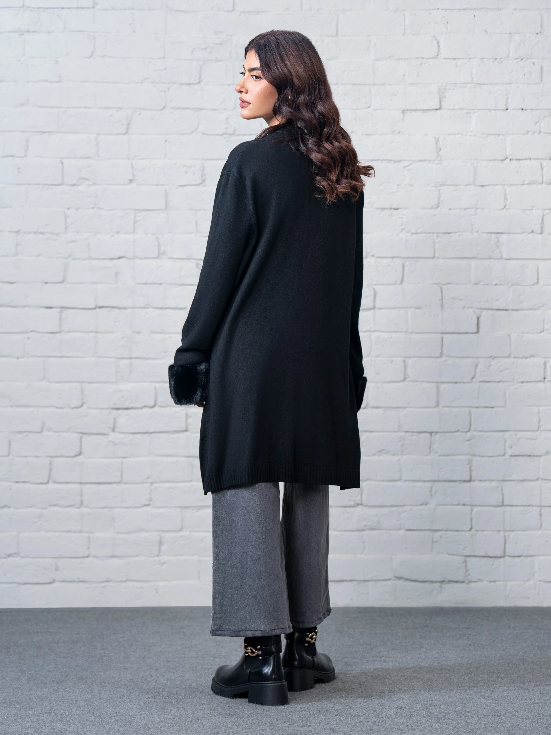 Woolen Blend Cardigan - Image 3