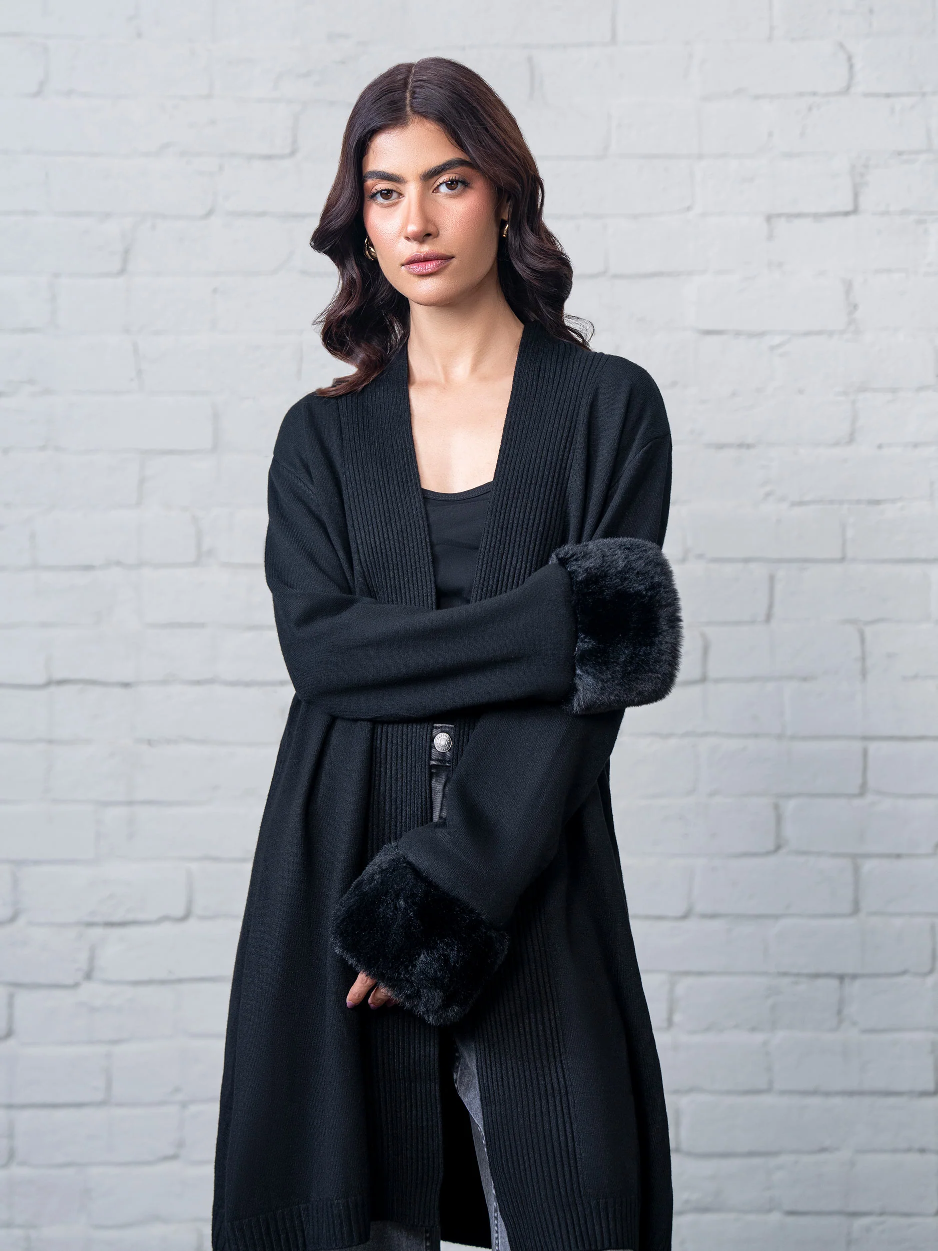 Woolen Blend Cardigan - Image 4