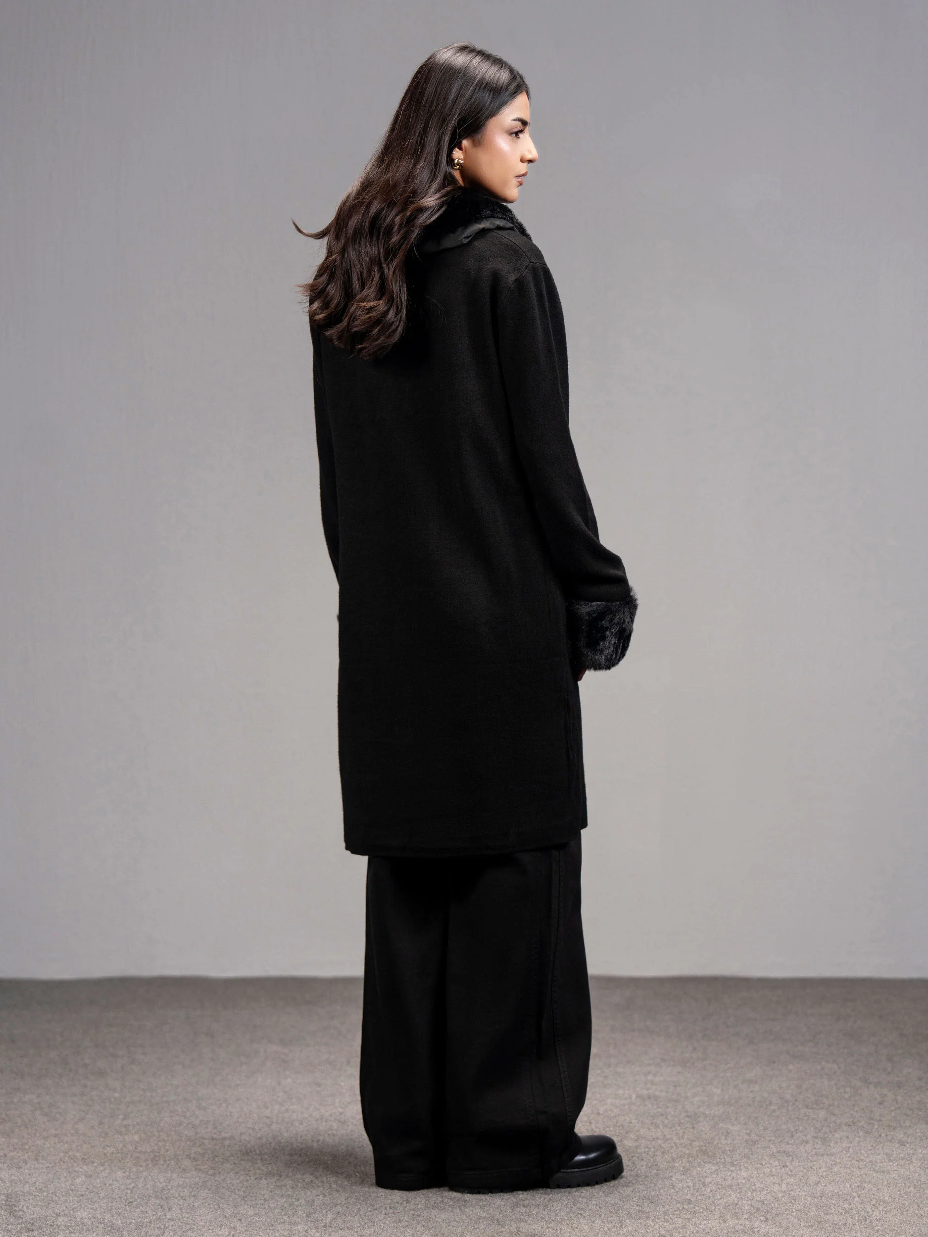 Fur Cardigan - Image 4