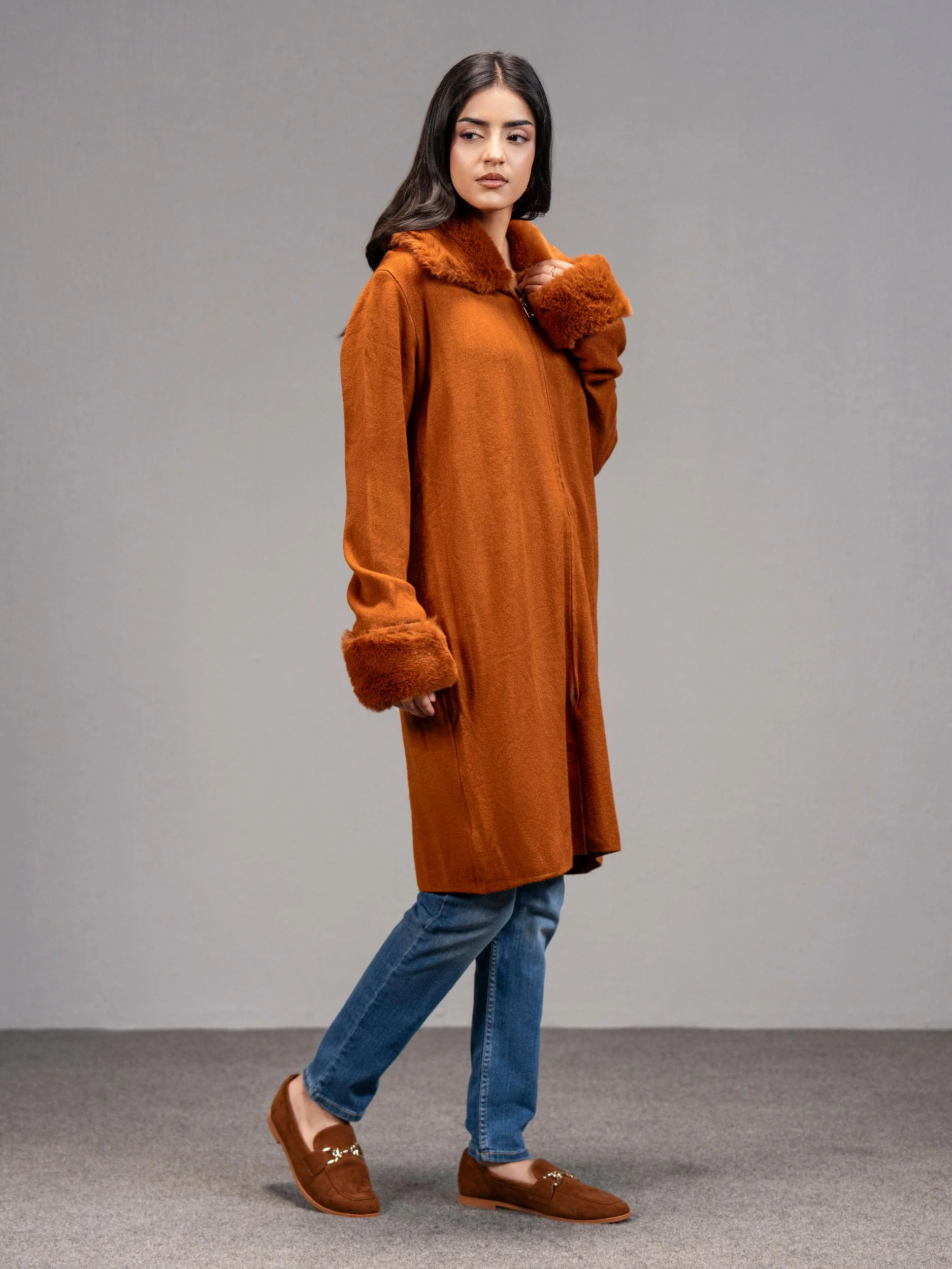 Fur Cardigan - Image 3