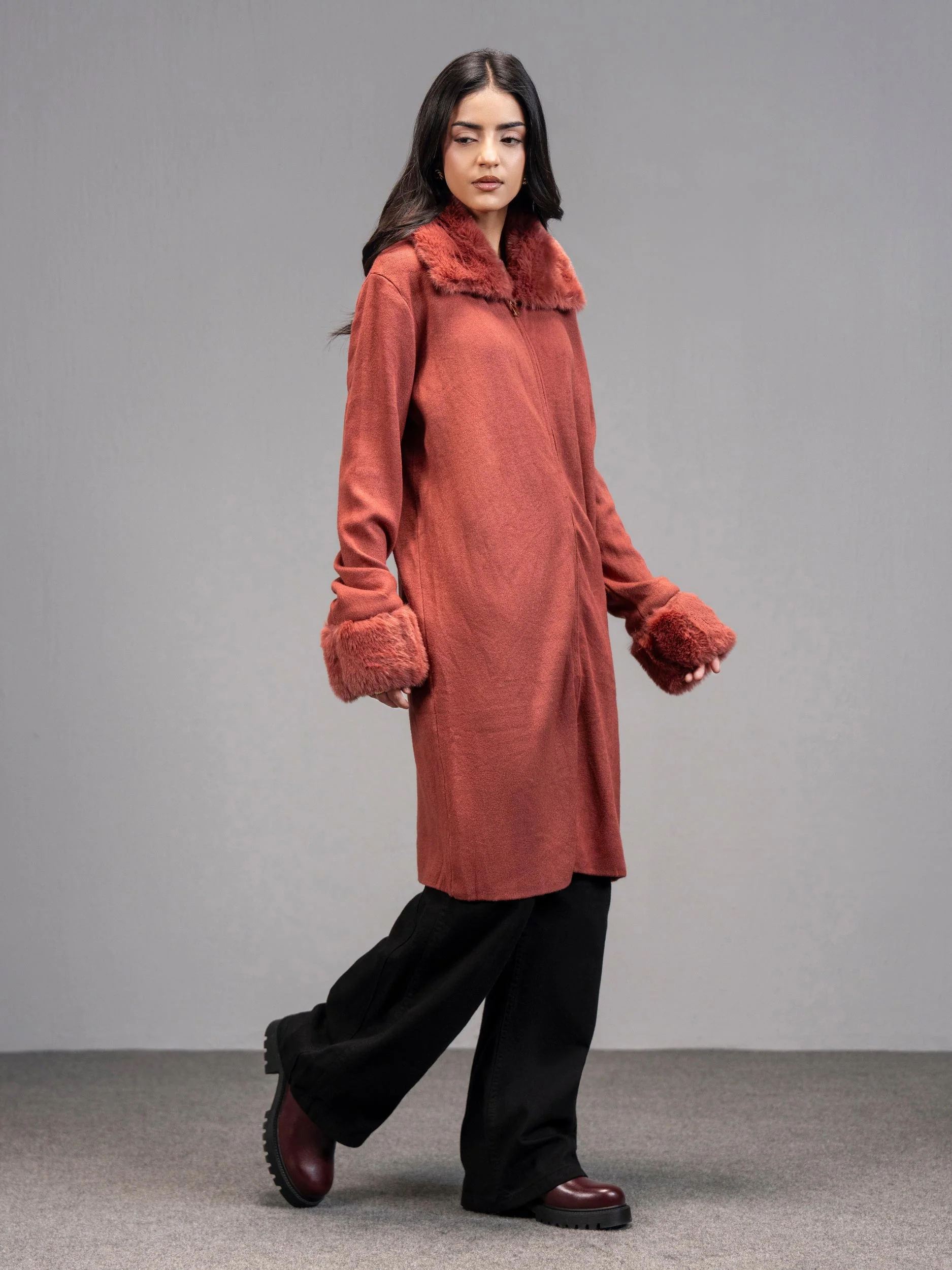 Fur Cardigan - Image 3