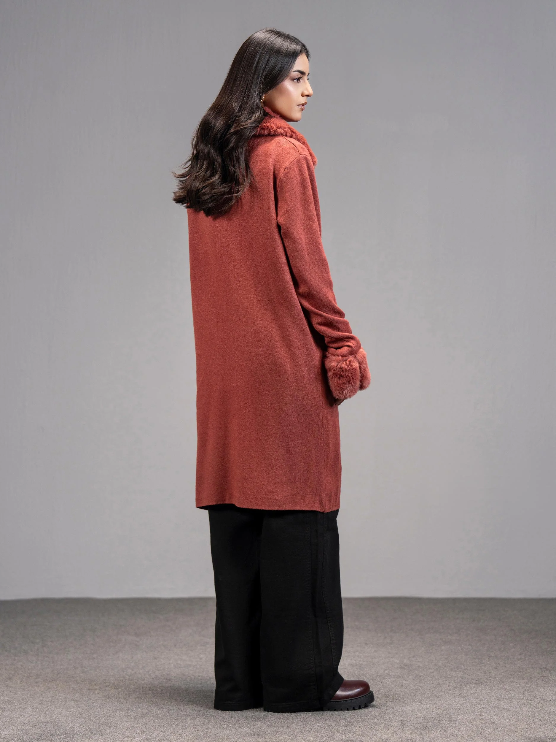 Fur Cardigan - Image 4