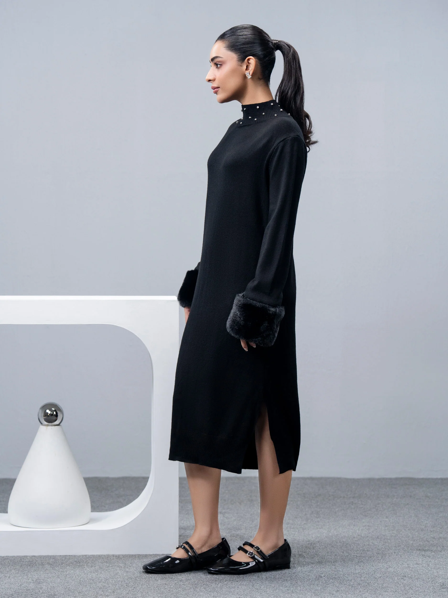 Knitted Dress - Image 3