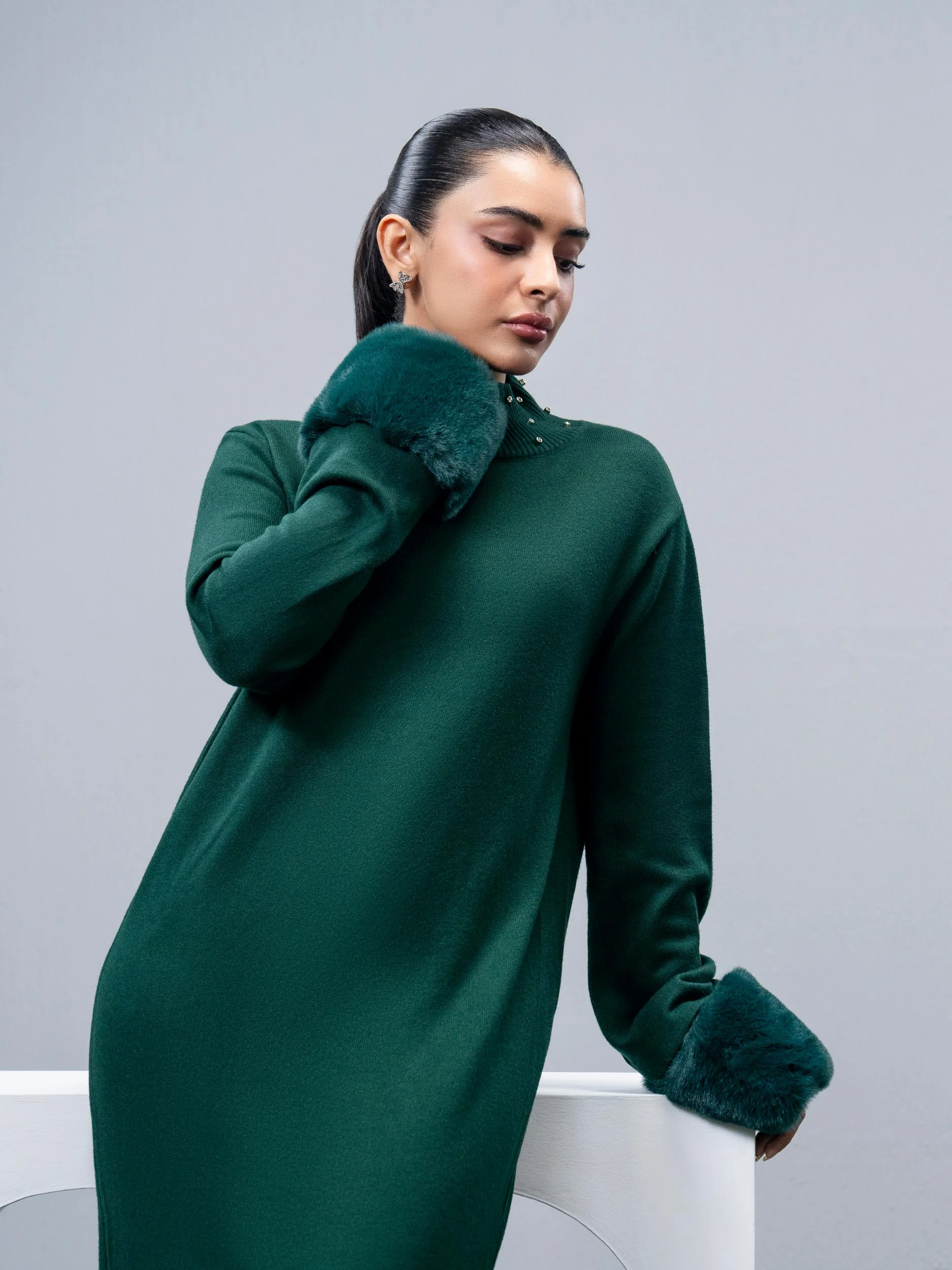 Knitted Dress - Image 4