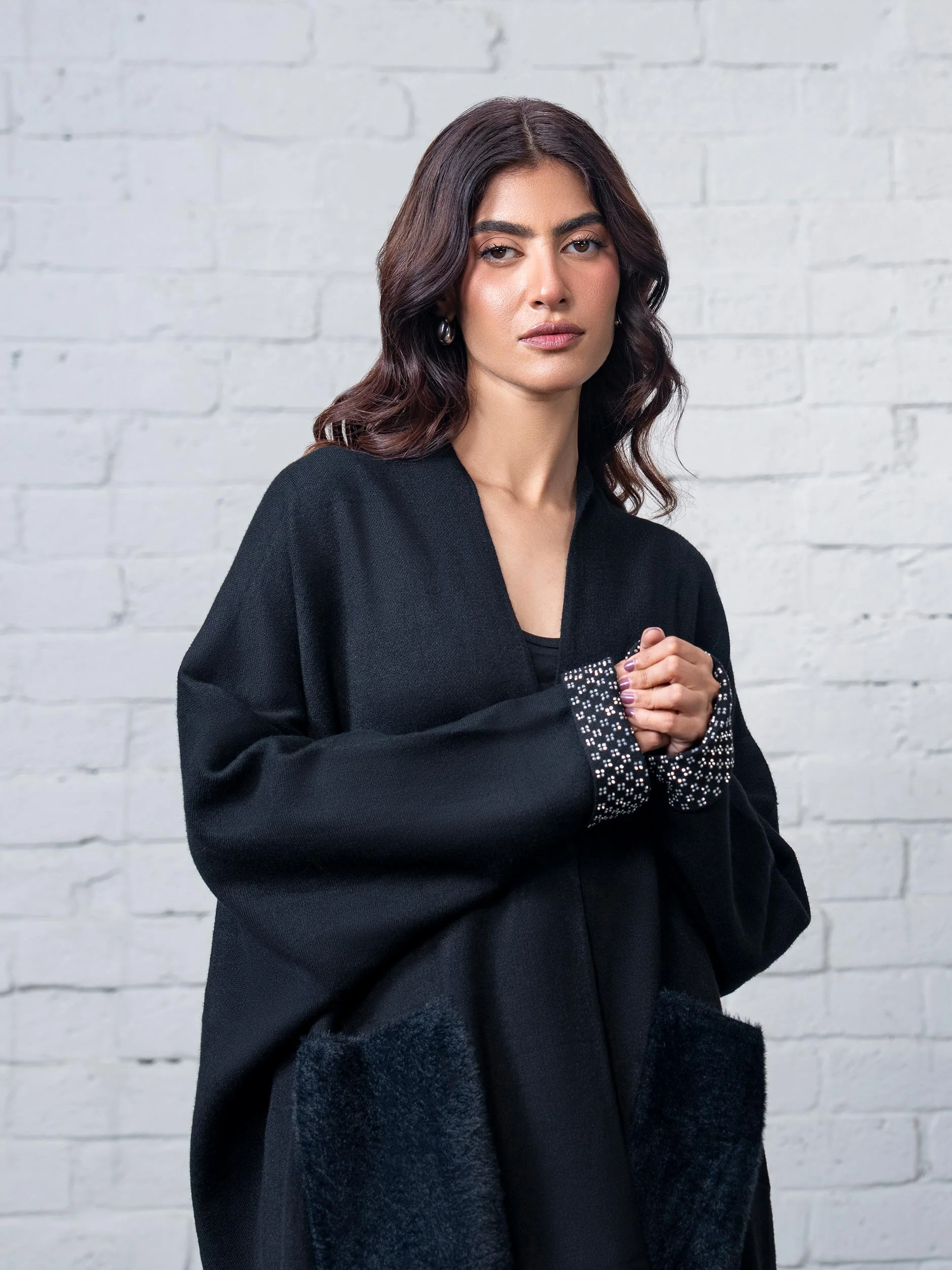 Woolen Blend Cardigan - Image 6
