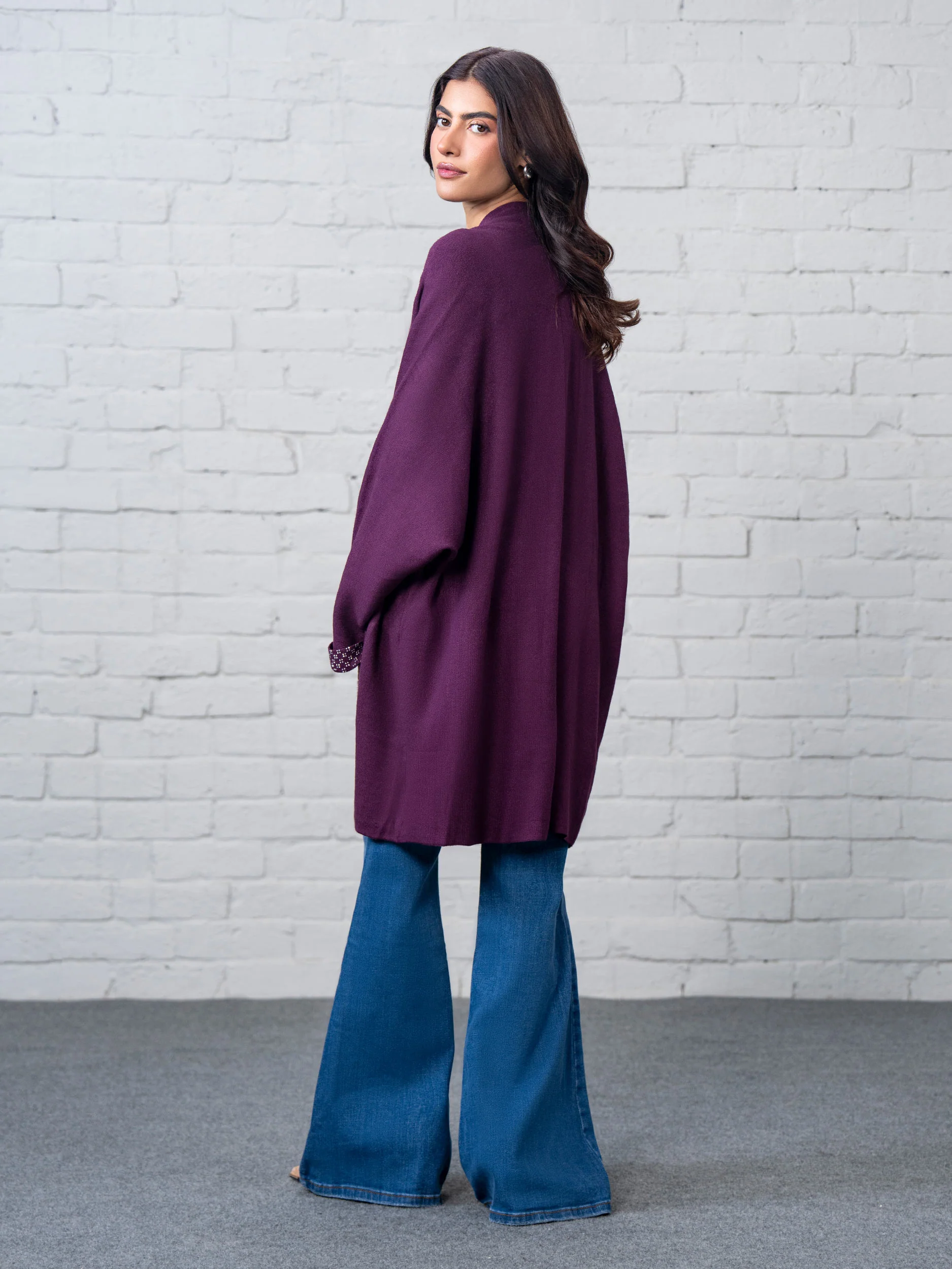 Woolen Blend Cardigan - Image 3