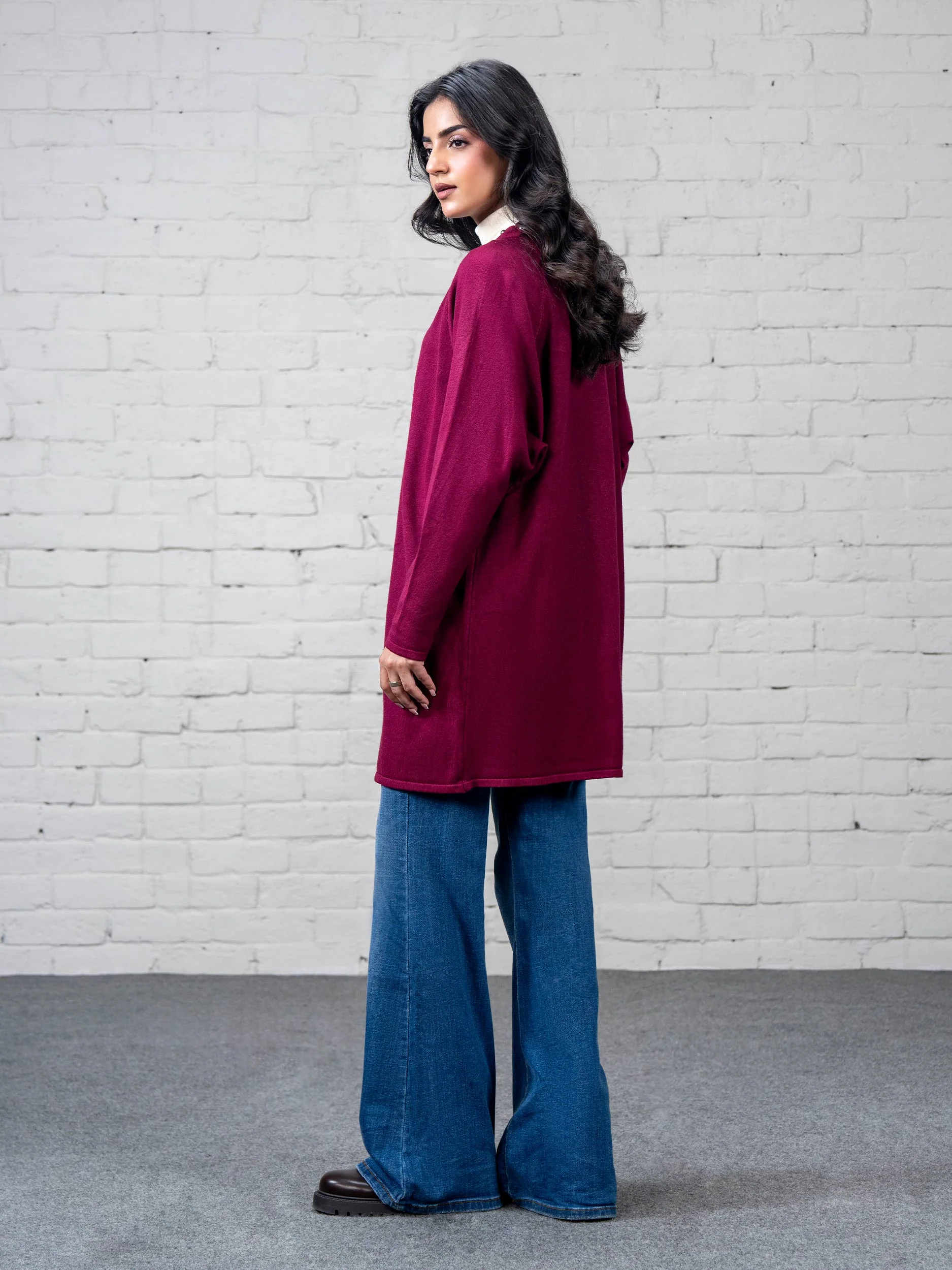 Woolen Blend Cardigan - Image 3